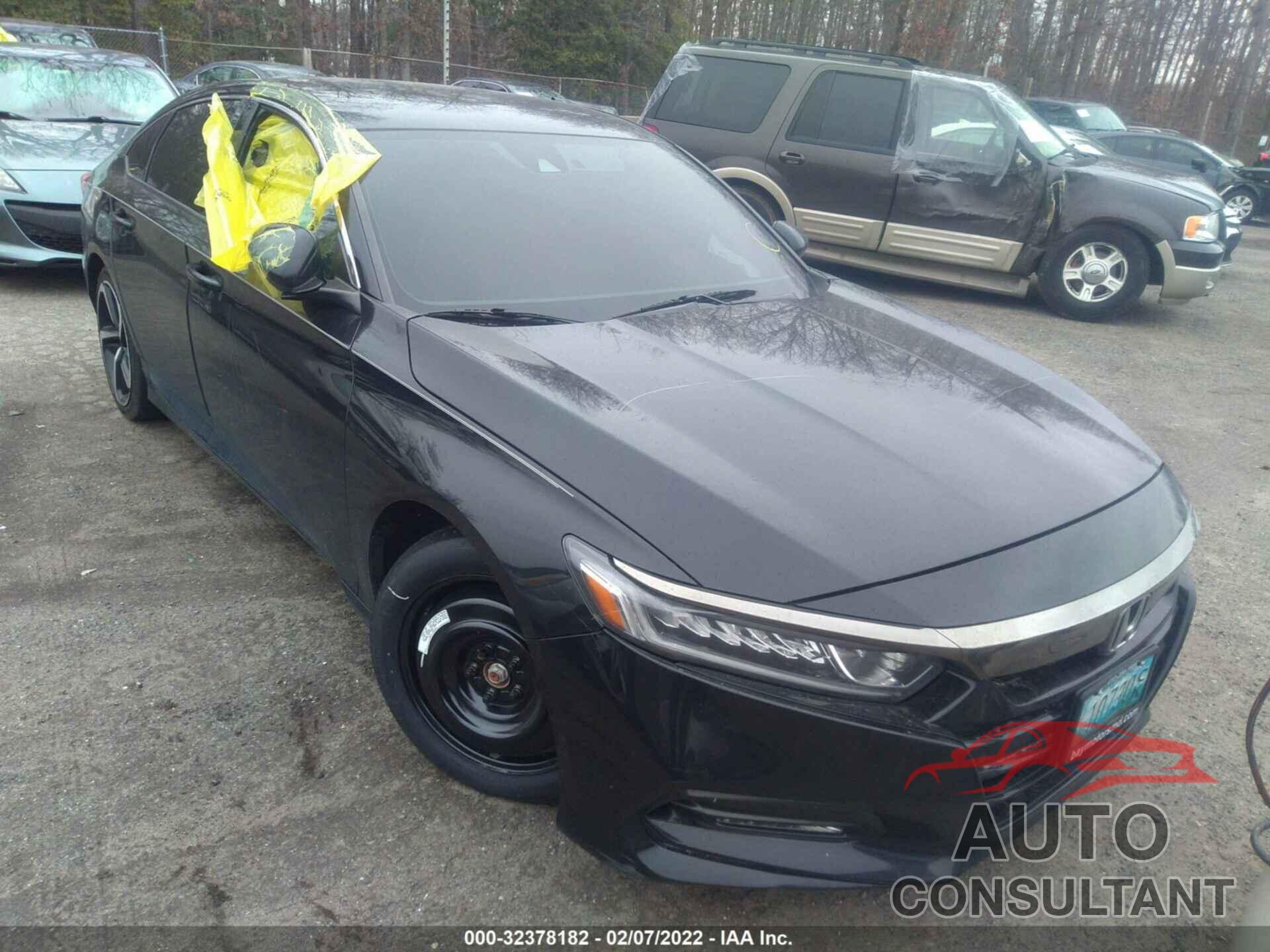 HONDA ACCORD SEDAN 2018 - 1HGCV1F37JA148553