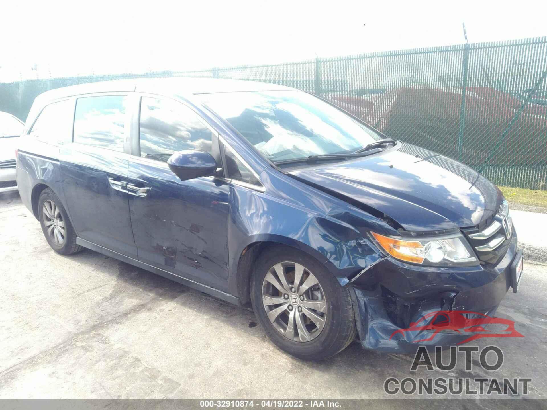 HONDA ODYSSEY 2016 - 5FNRL5H62GB035431