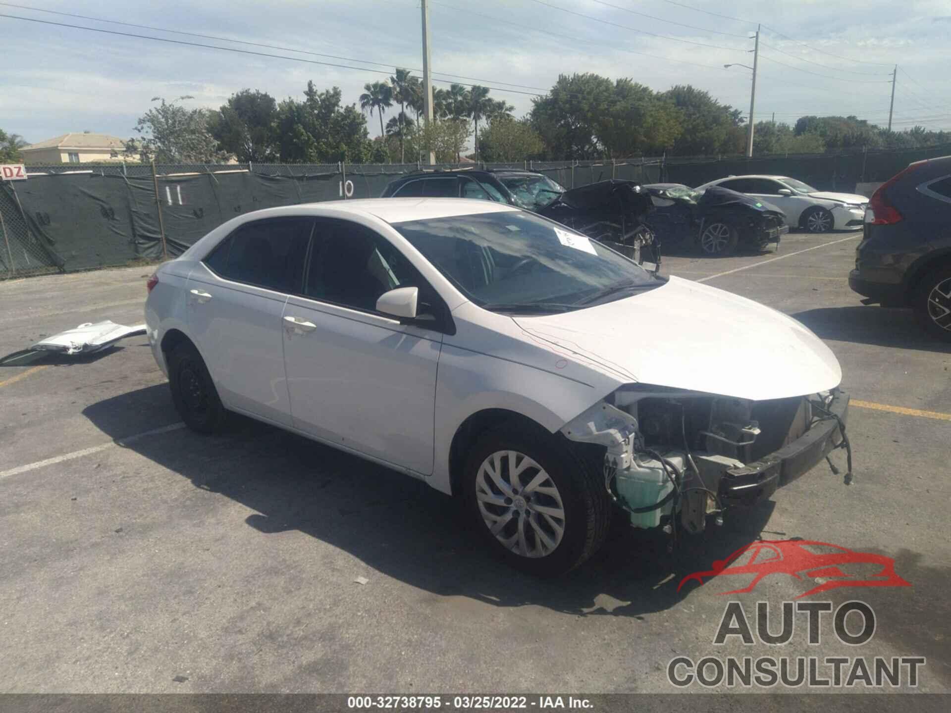 TOYOTA COROLLA 2017 - 5YFBURHE3HP635314
