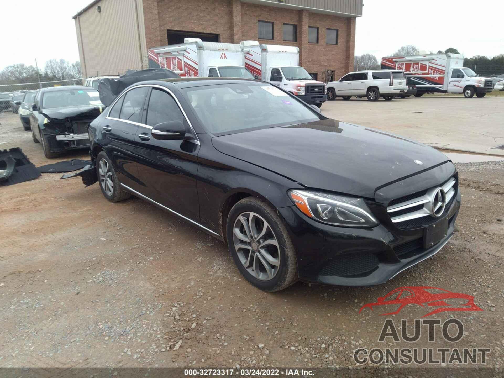 MERCEDES-BENZ C-CLASS 2016 - 55SWF4KB4GU156020
