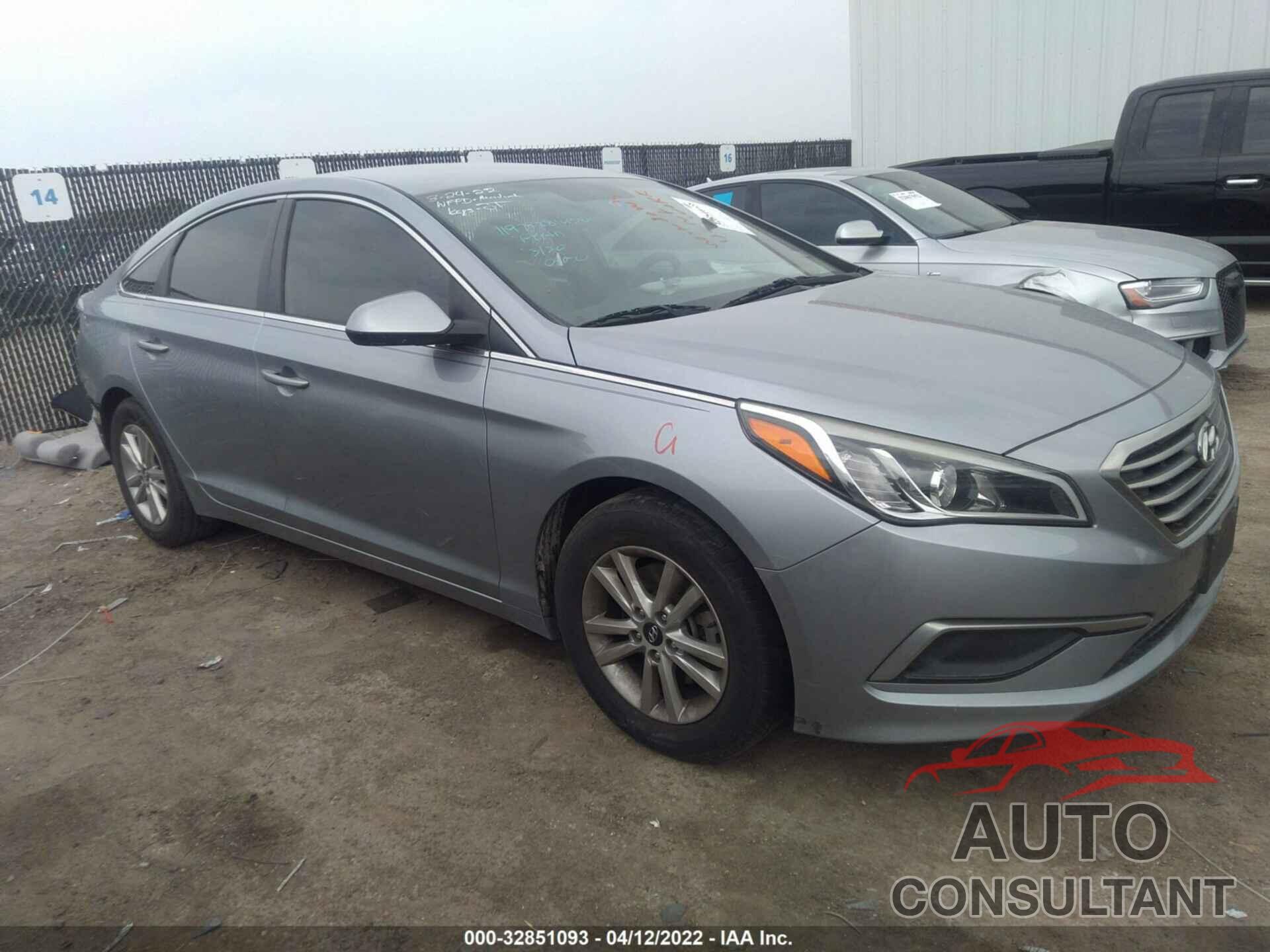 HYUNDAI SONATA 2016 - 5NPE24AF3GH267494