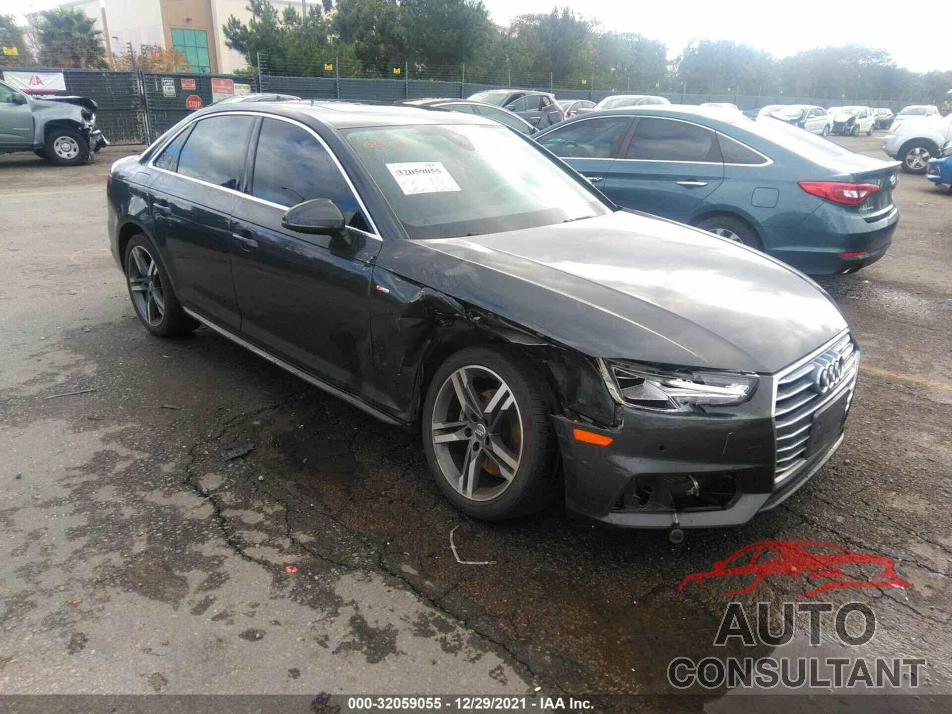 AUDI A4 2018 - WAULMAF47JA126169