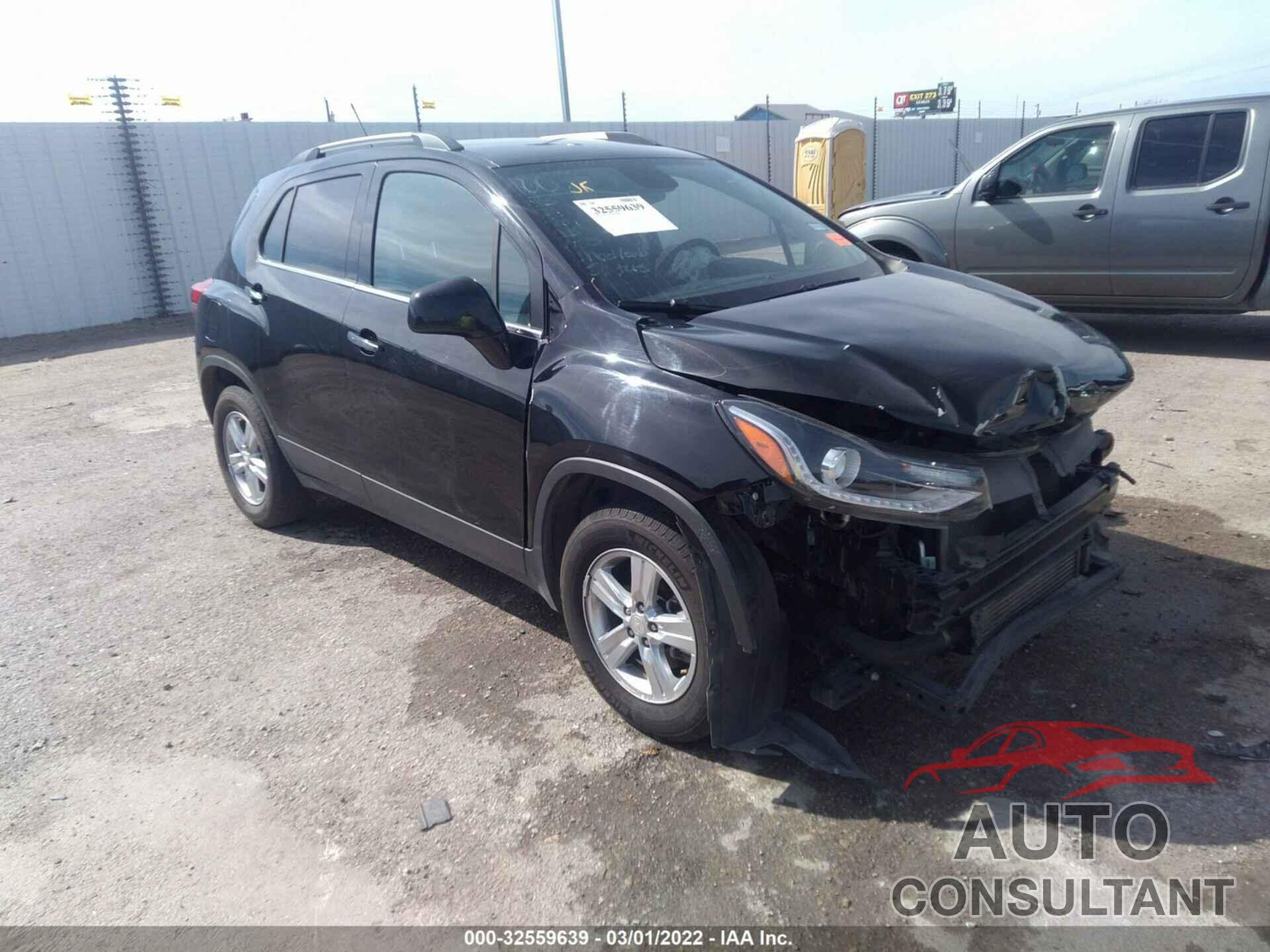 CHEVROLET TRAX 2018 - 3GNCJLSB2JL282048