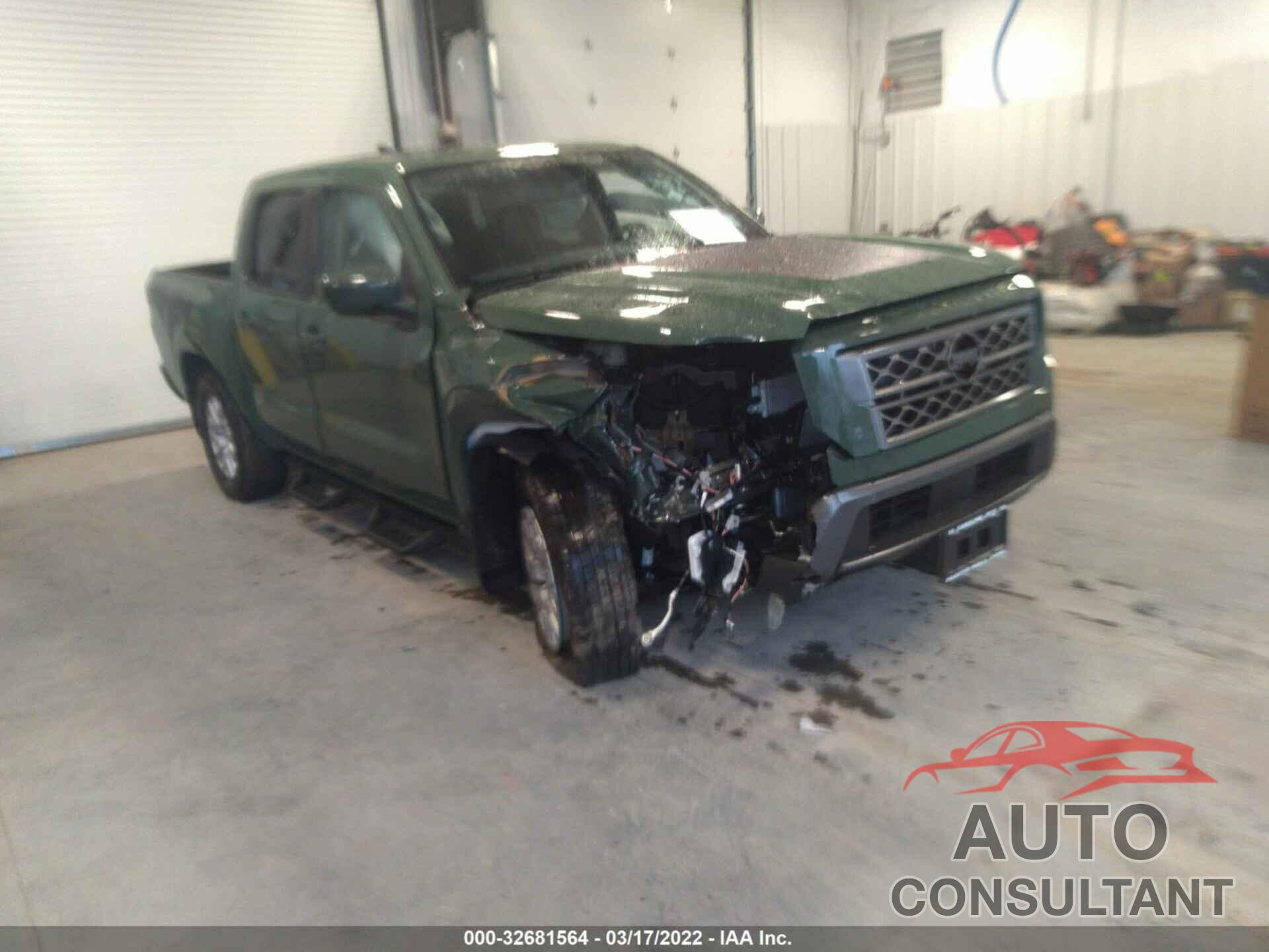 NISSAN FRONTIER 2022 - 1N6ED1EK9NN638801