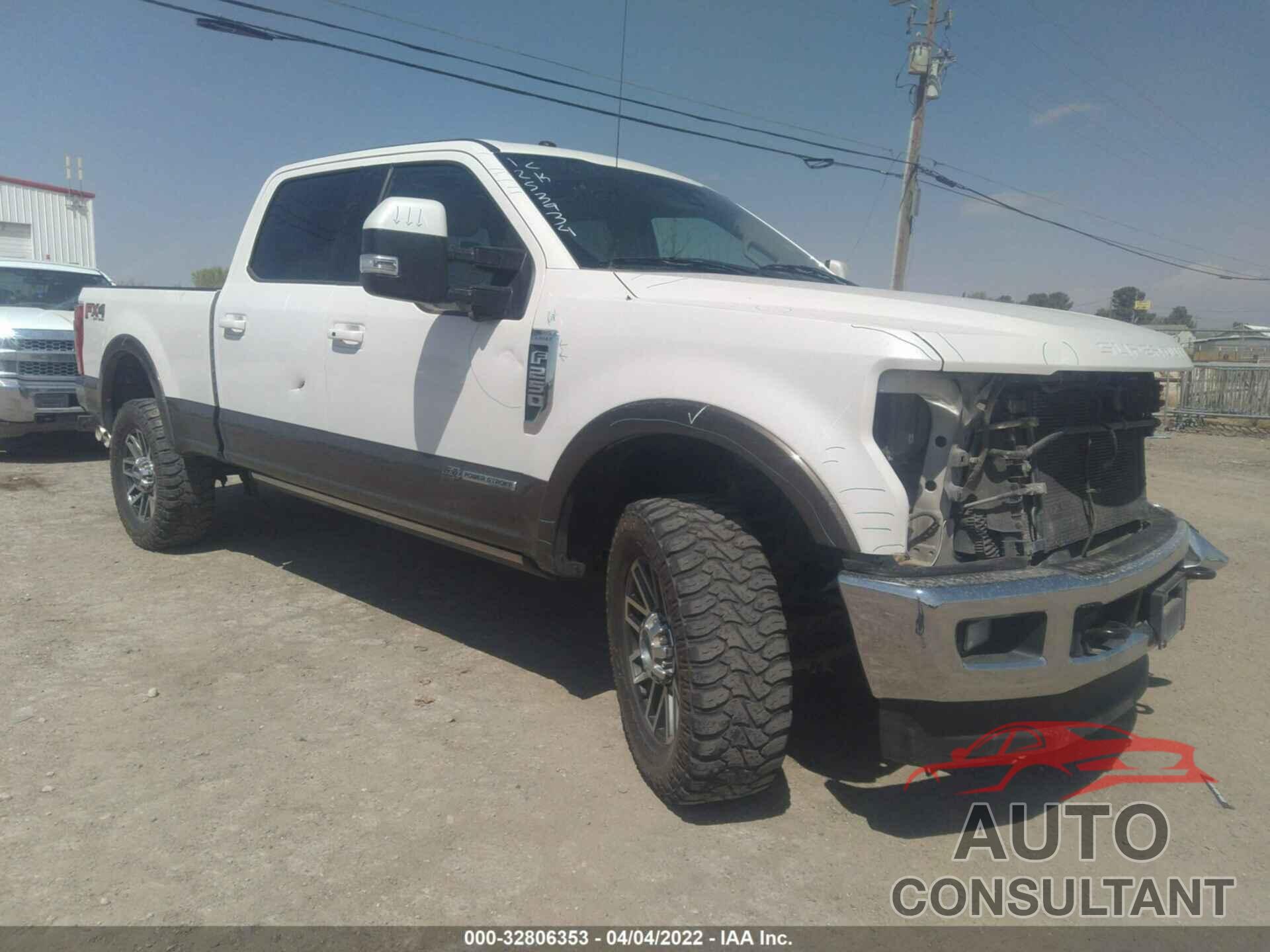 FORD SUPER DUTY F-250 SRW 2017 - 1FT7W2BT1HEC49308