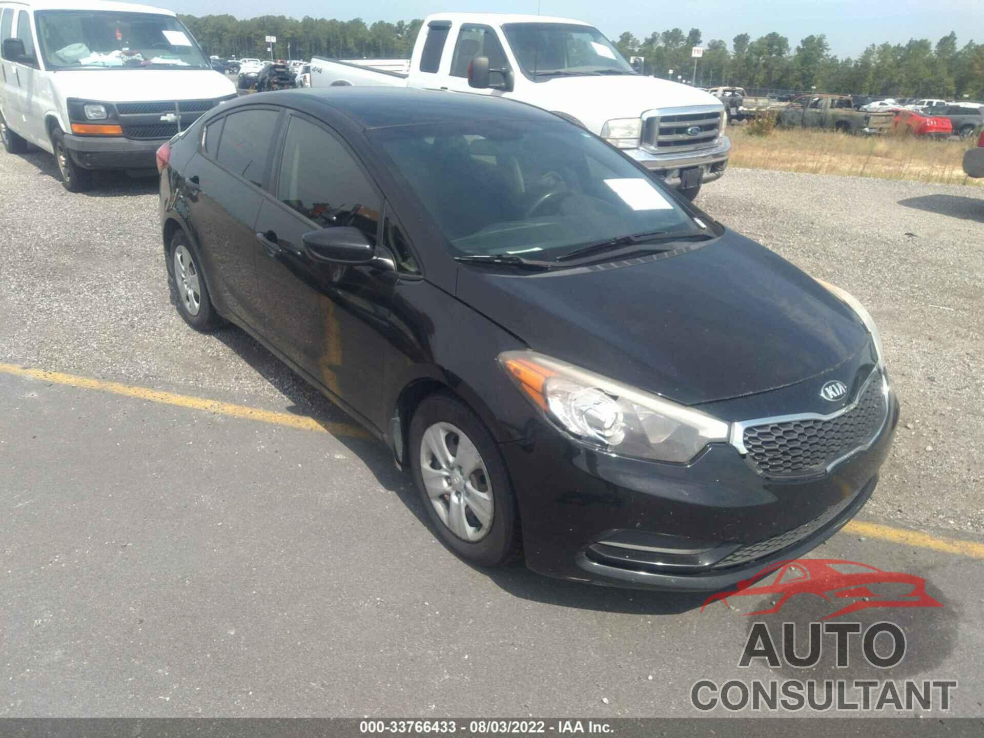 KIA FORTE 2016 - KNAFK4A66G5493420