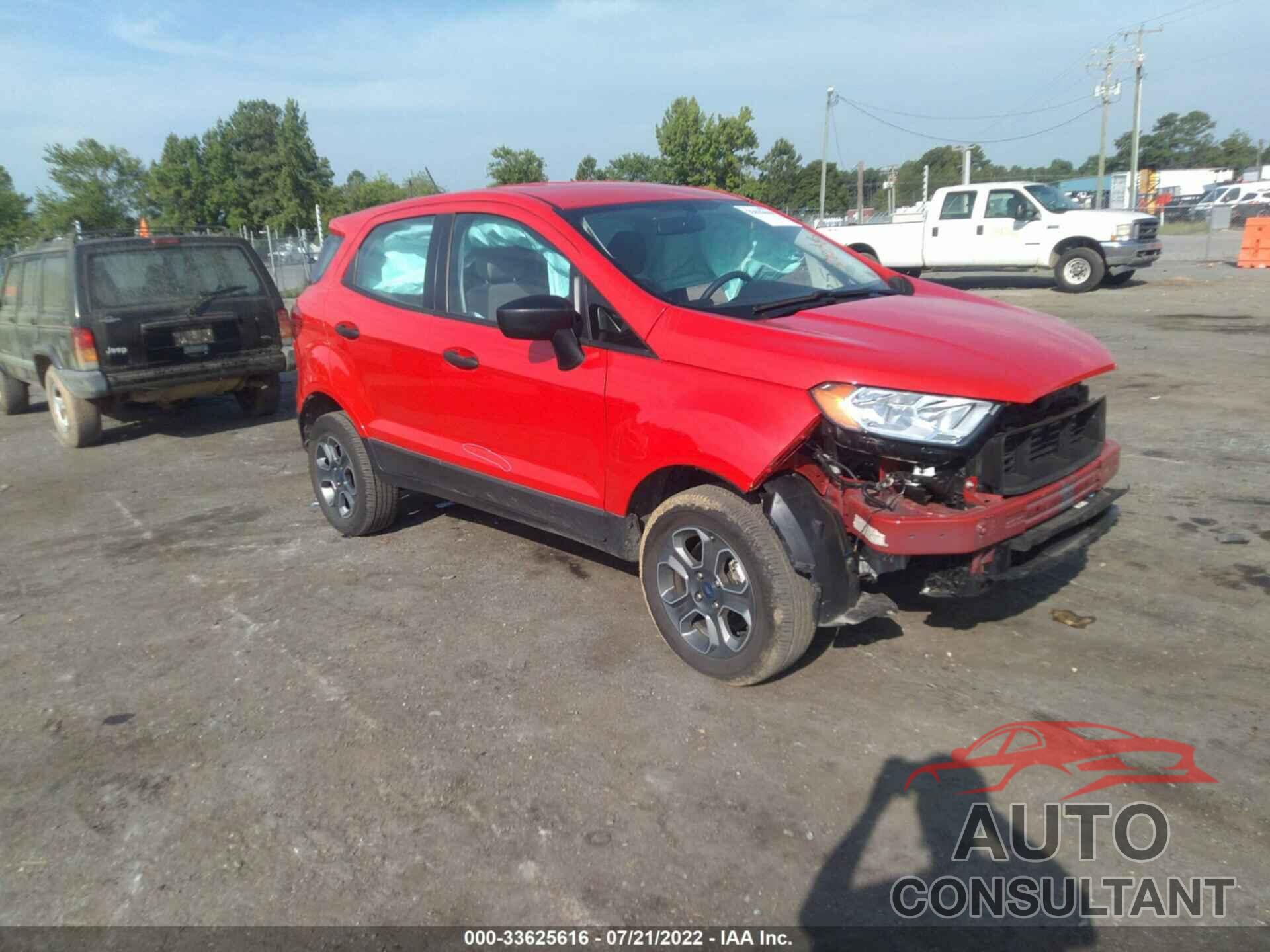 FORD ECOSPORT 2020 - MAJ6S3FL0LC367139