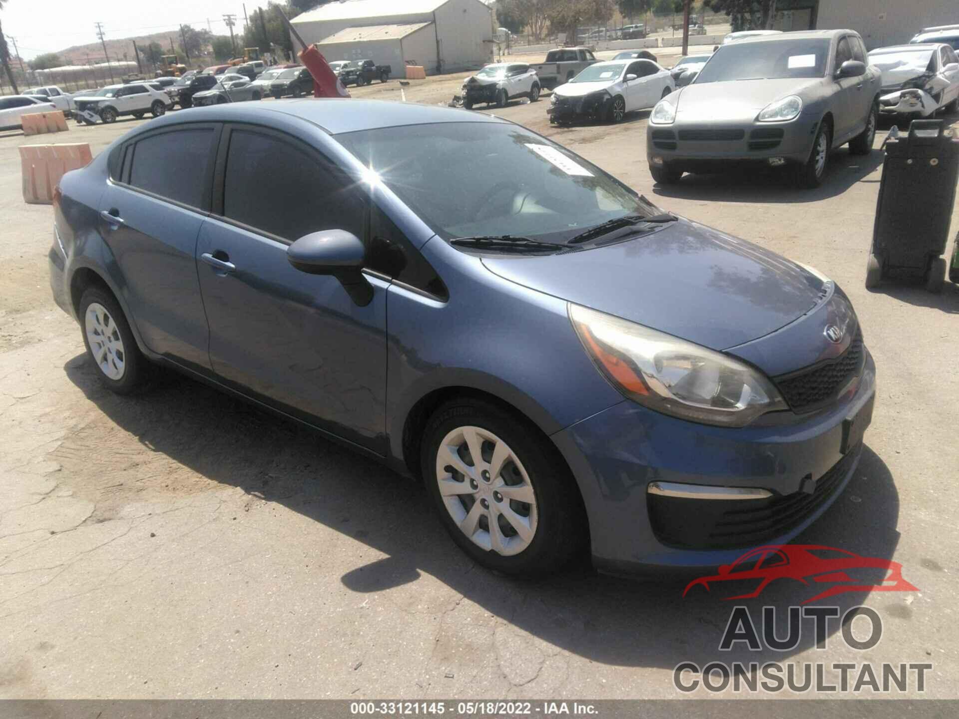 KIA RIO 2016 - KNADM4A33G6677361