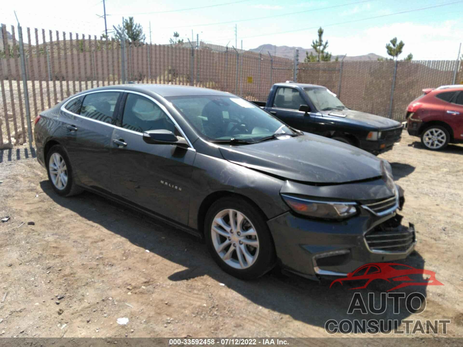 CHEVROLET MALIBU 2017 - 1G1ZE5ST5HF126644