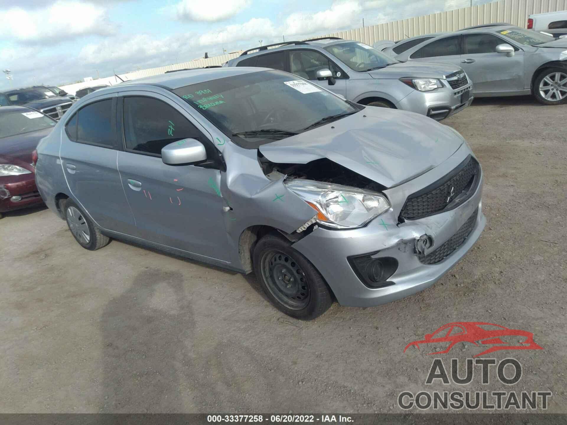 MITSUBISHI MIRAGE G4 2020 - ML32F3FJ1LHF09034