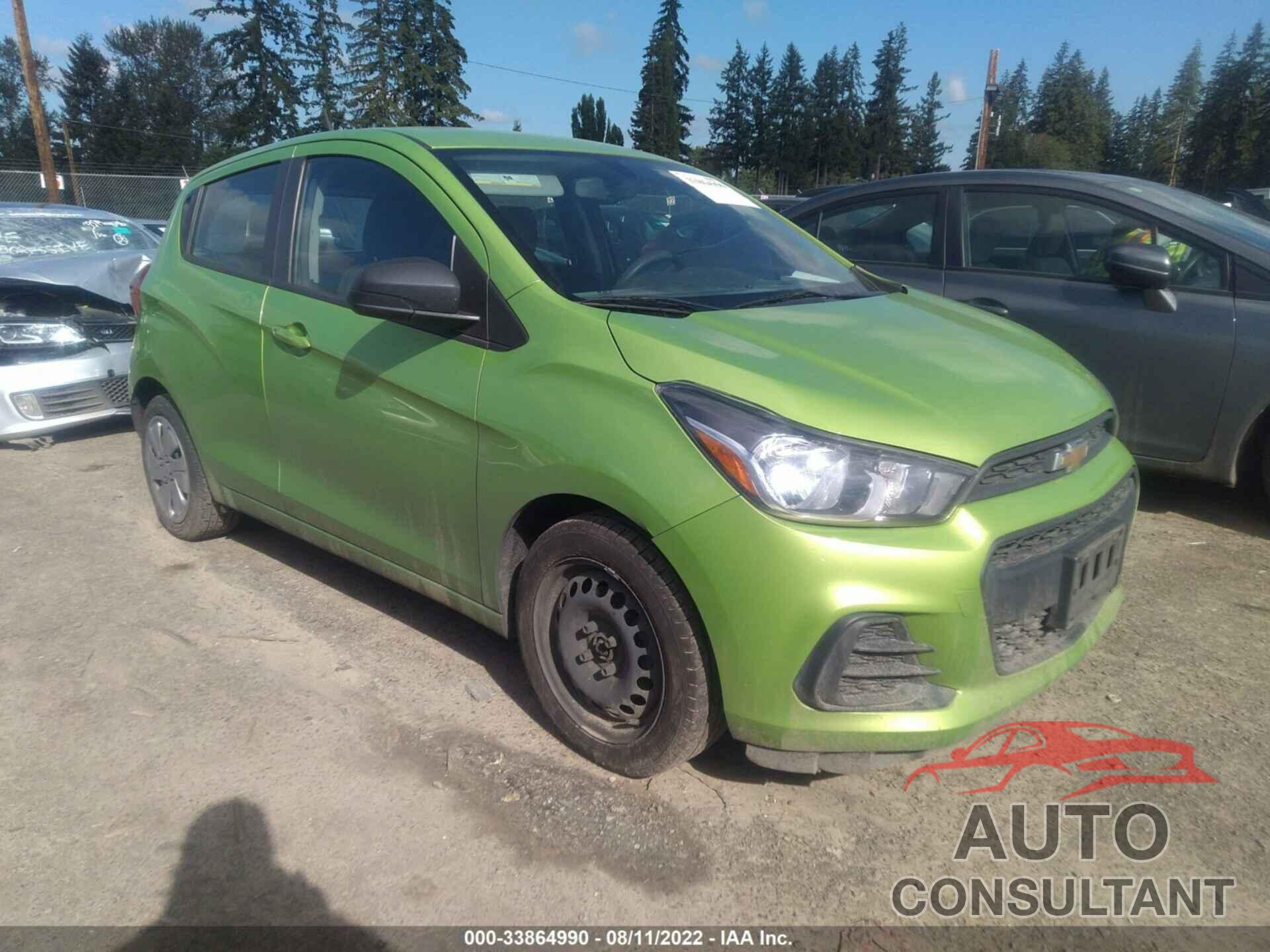 CHEVROLET SPARK 2016 - KL8CB6SA1GC645807