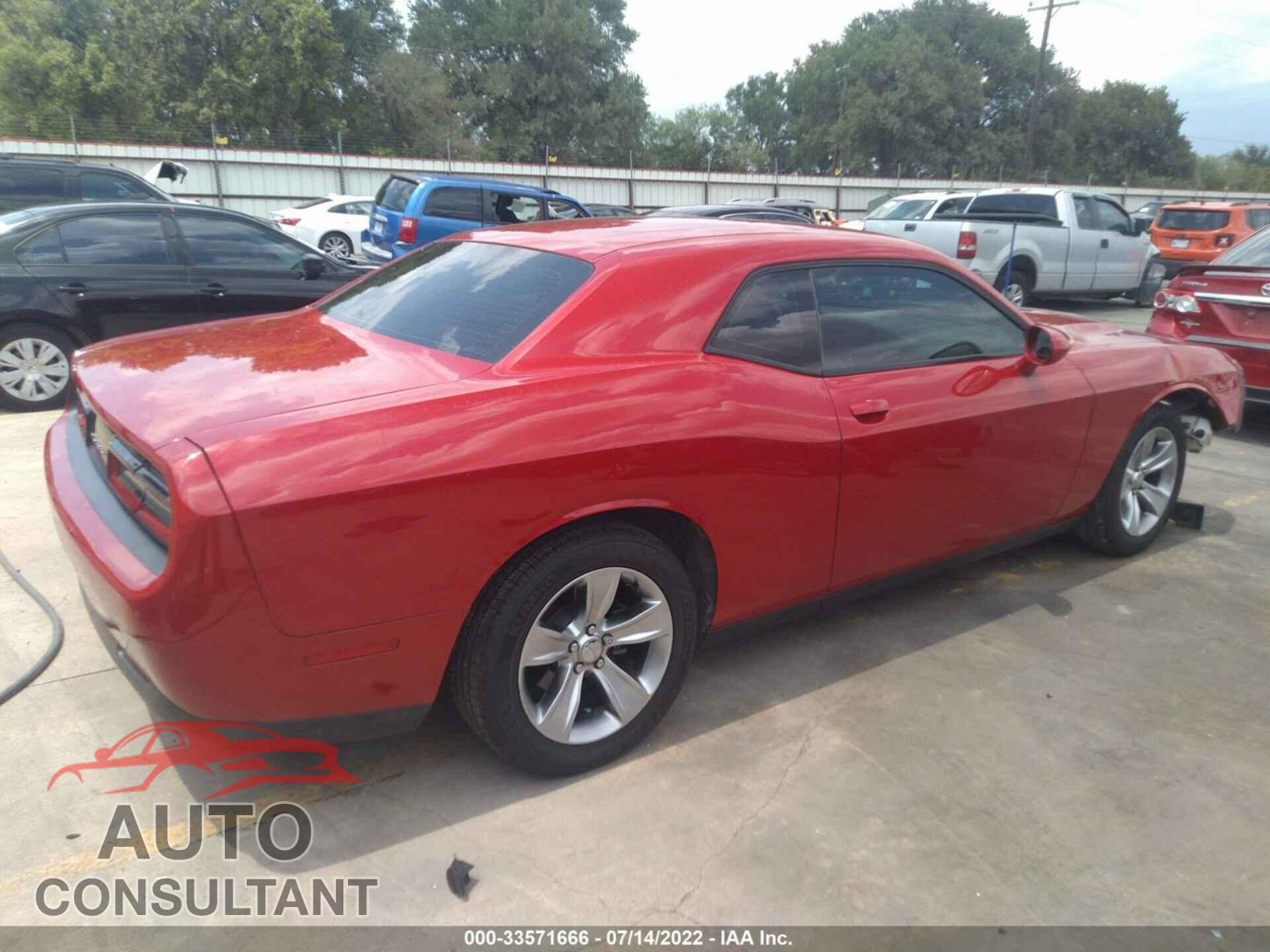DODGE CHALLENGER 2016 - 2C3CDZAG2GH264462