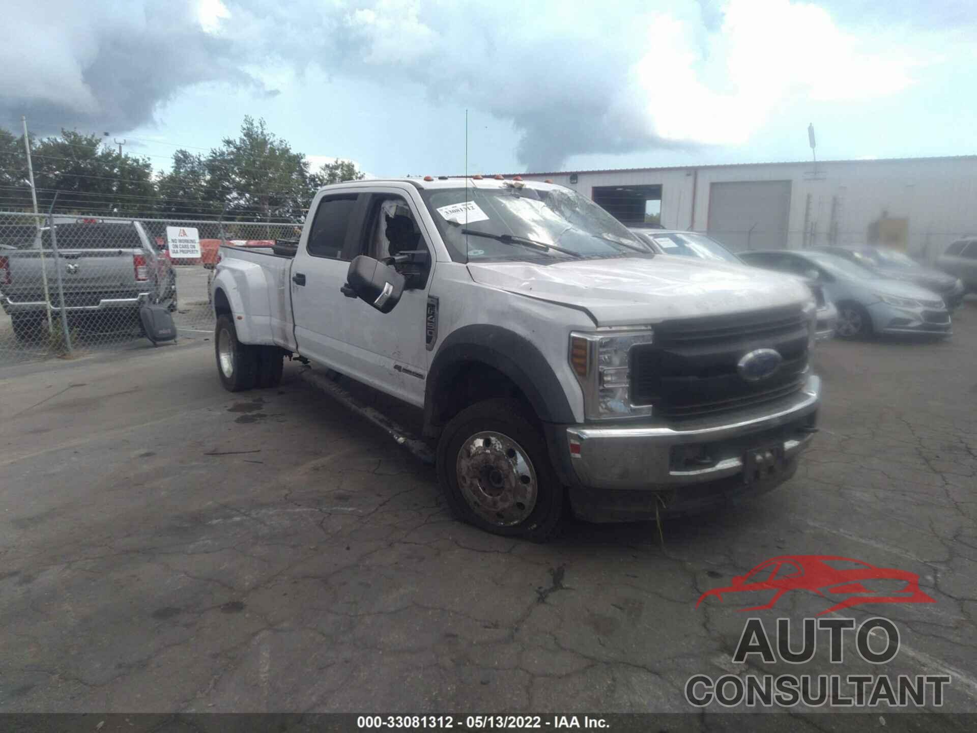 FORD SUPER DUTY F-450 DRW 2019 - 1FT8W4DT9KEF60649