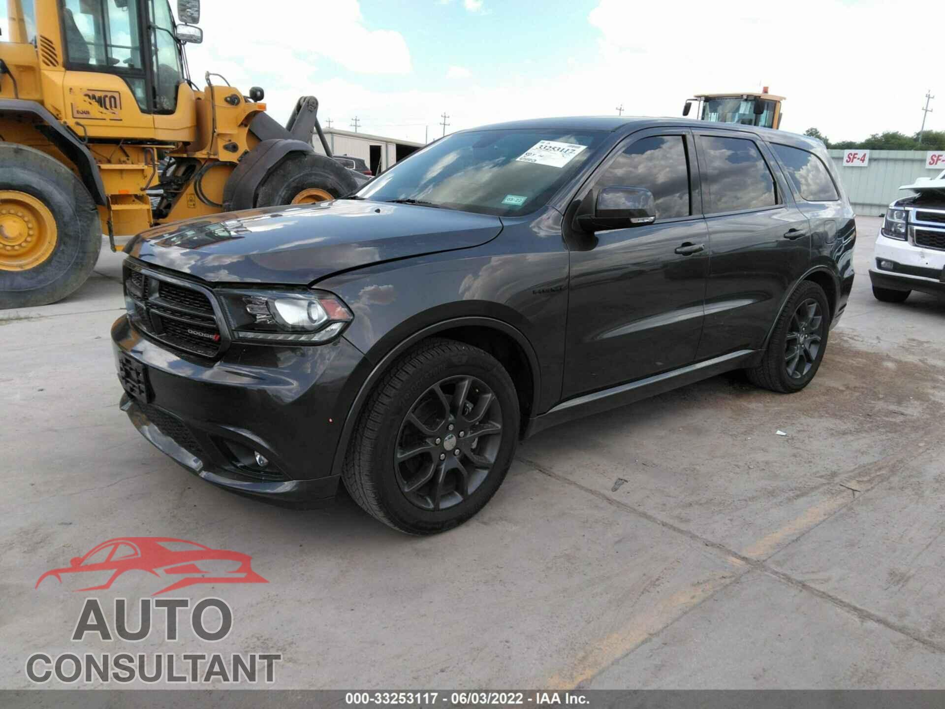 DODGE DURANGO 2017 - 1C4SDHCT9HC906529