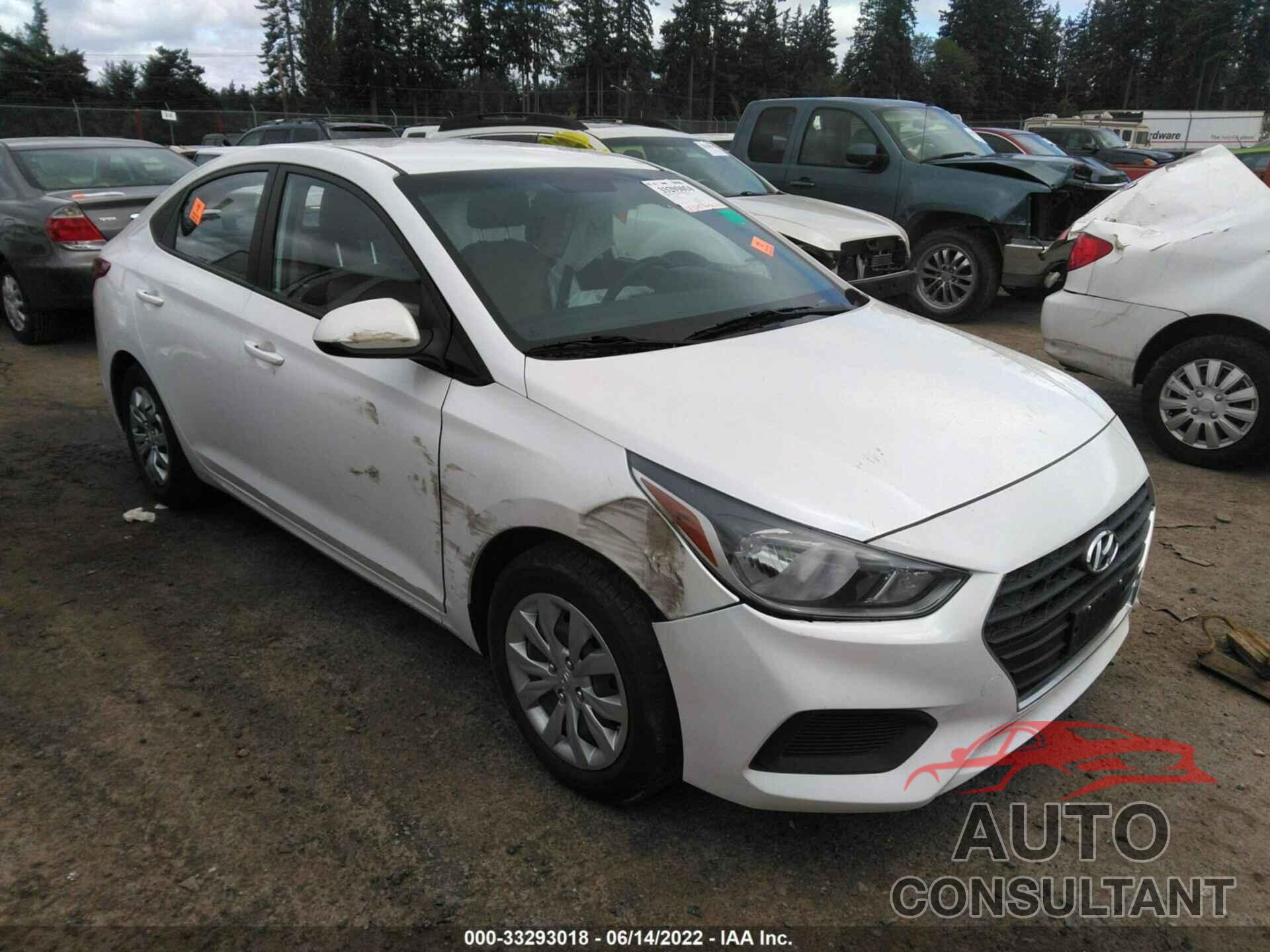 HYUNDAI ACCENT 2018 - 3KPC24A30JE011645