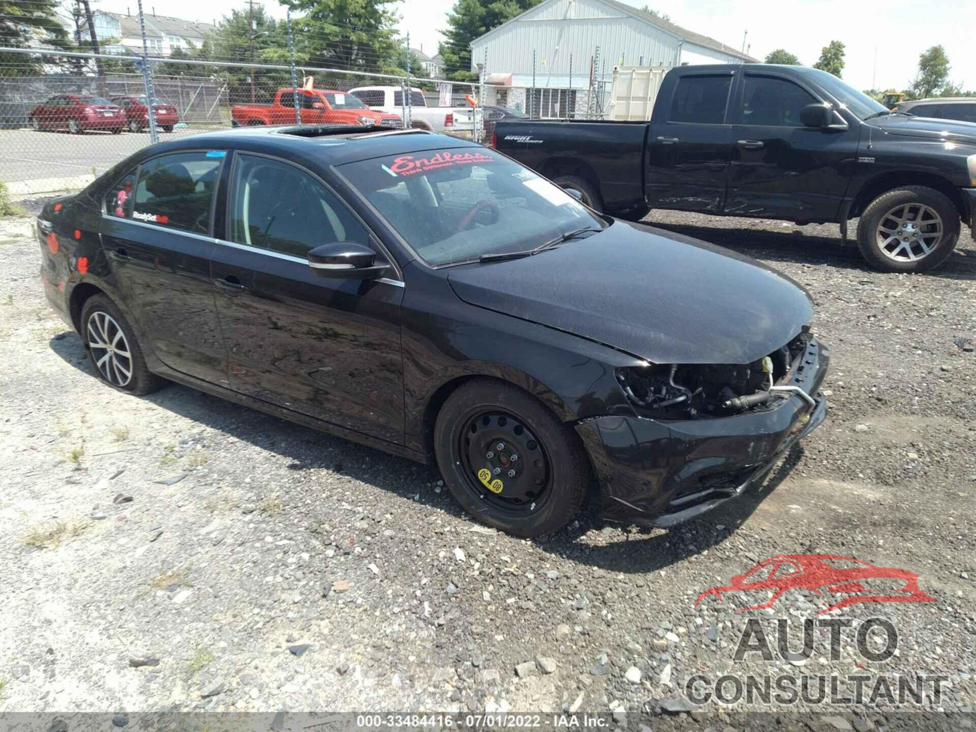 VOLKSWAGEN JETTA 2017 - 3VWDB7AJXHM253960