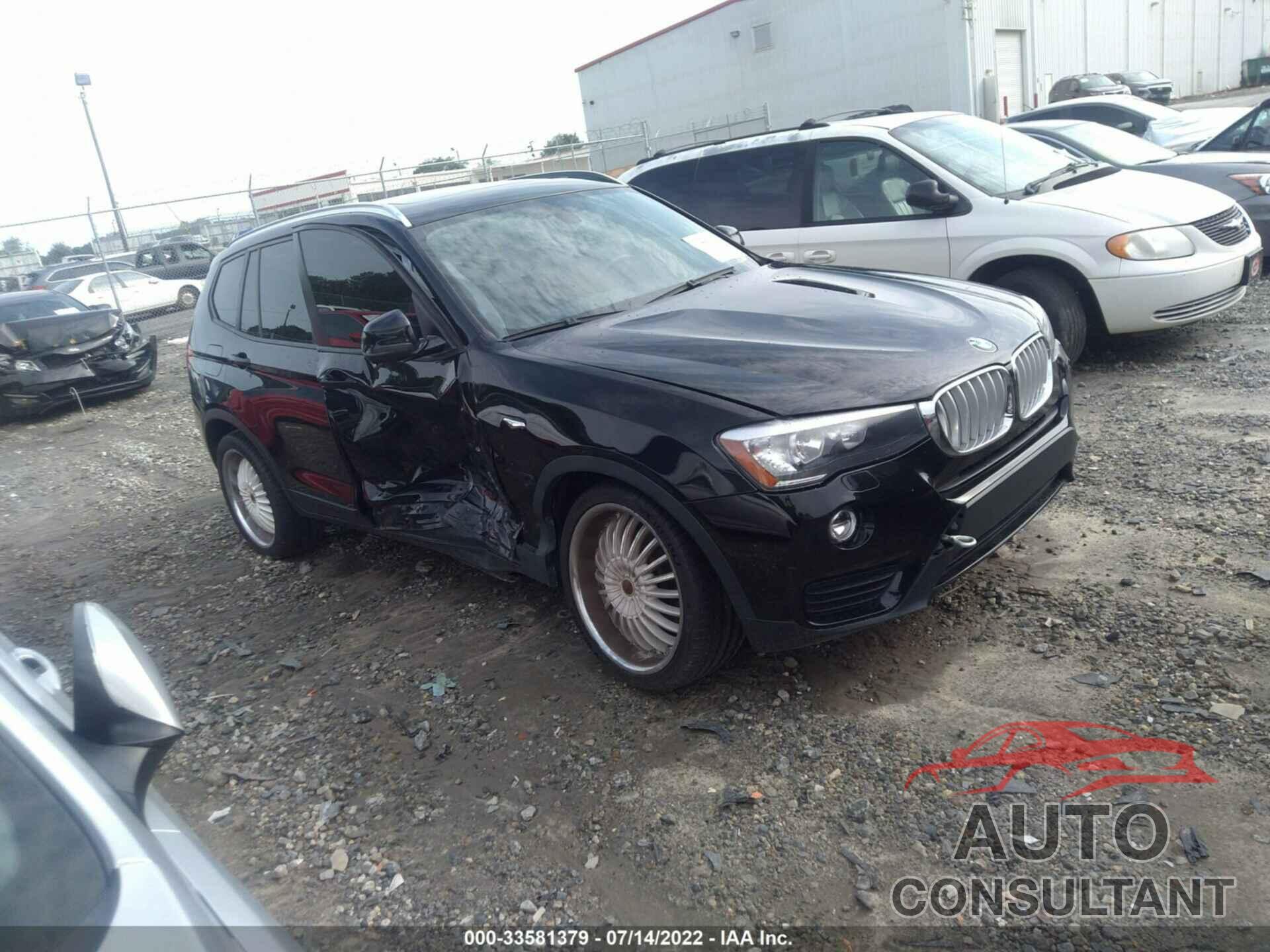 BMW X3 2017 - 5UXWZ7C32H0X40299