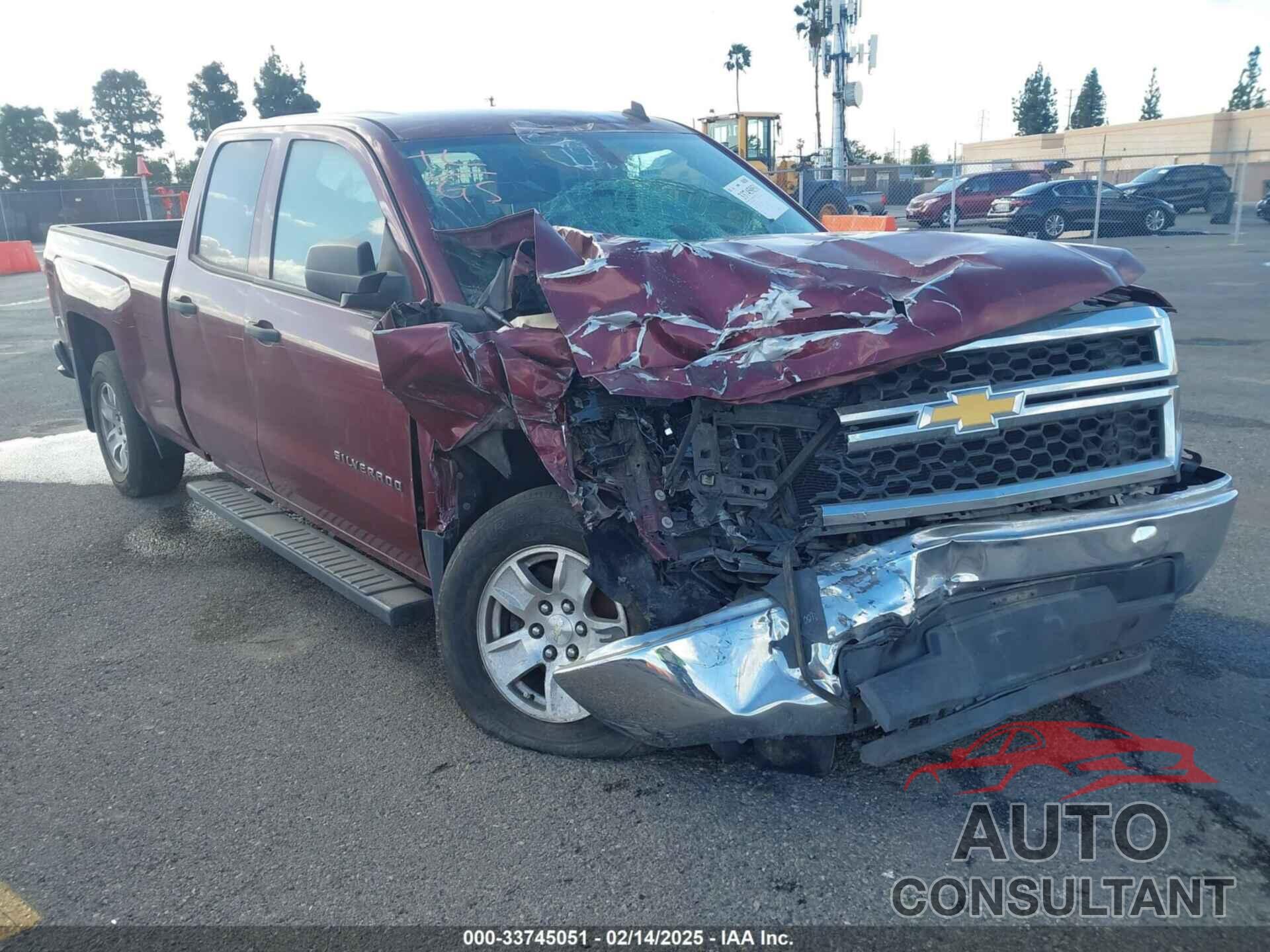 CHEVROLET SILVERADO 1500 2014 - 1GCRCPEH5EZ193075