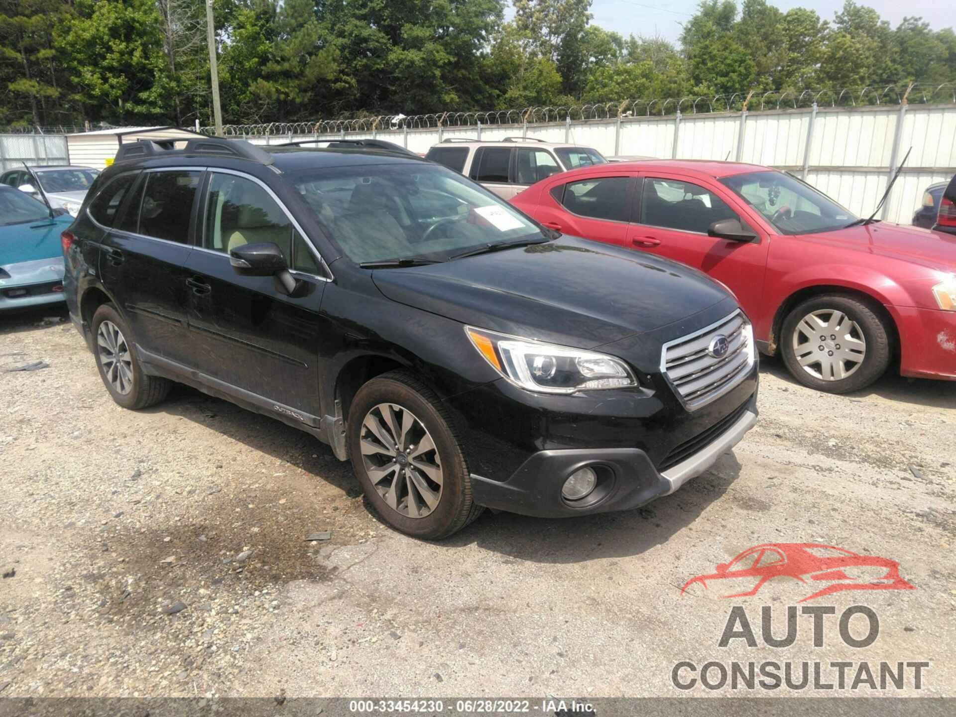 SUBARU OUTBACK 2016 - 4S4BSBNC1G3353711