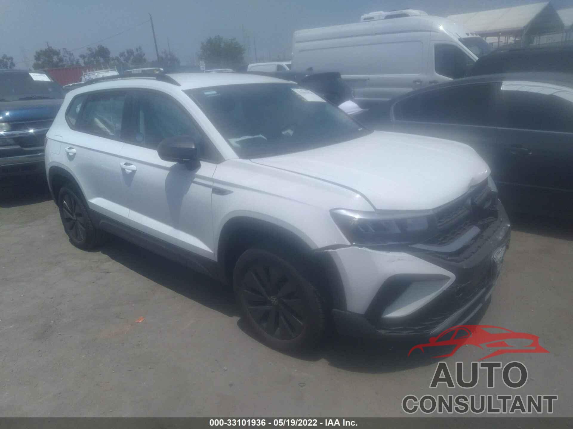 VOLKSWAGEN TAOS 2022 - 3VVCX7B26NM015544