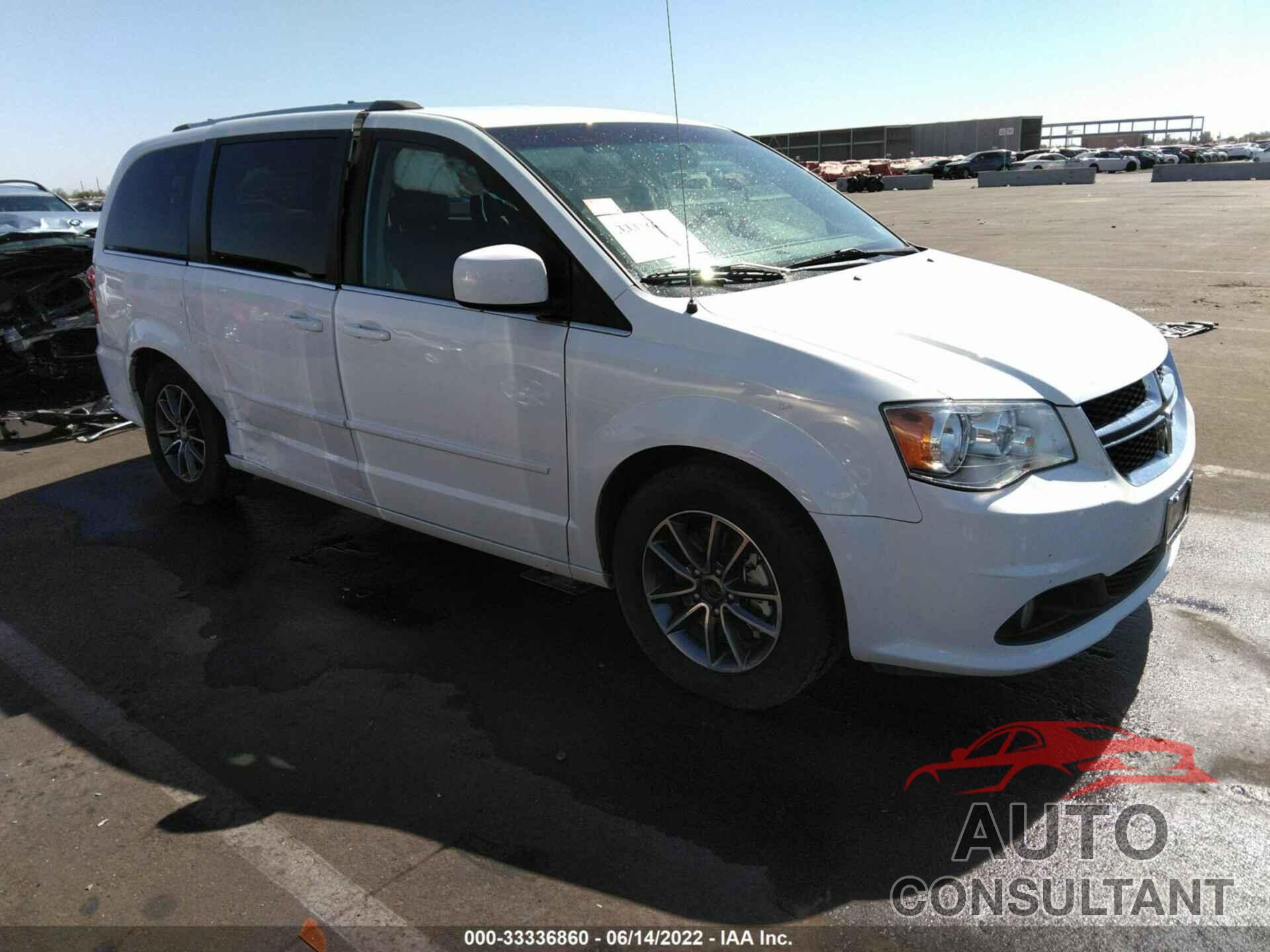 DODGE GRAND CARAVAN 2017 - 2C4RDGCG9HR737101