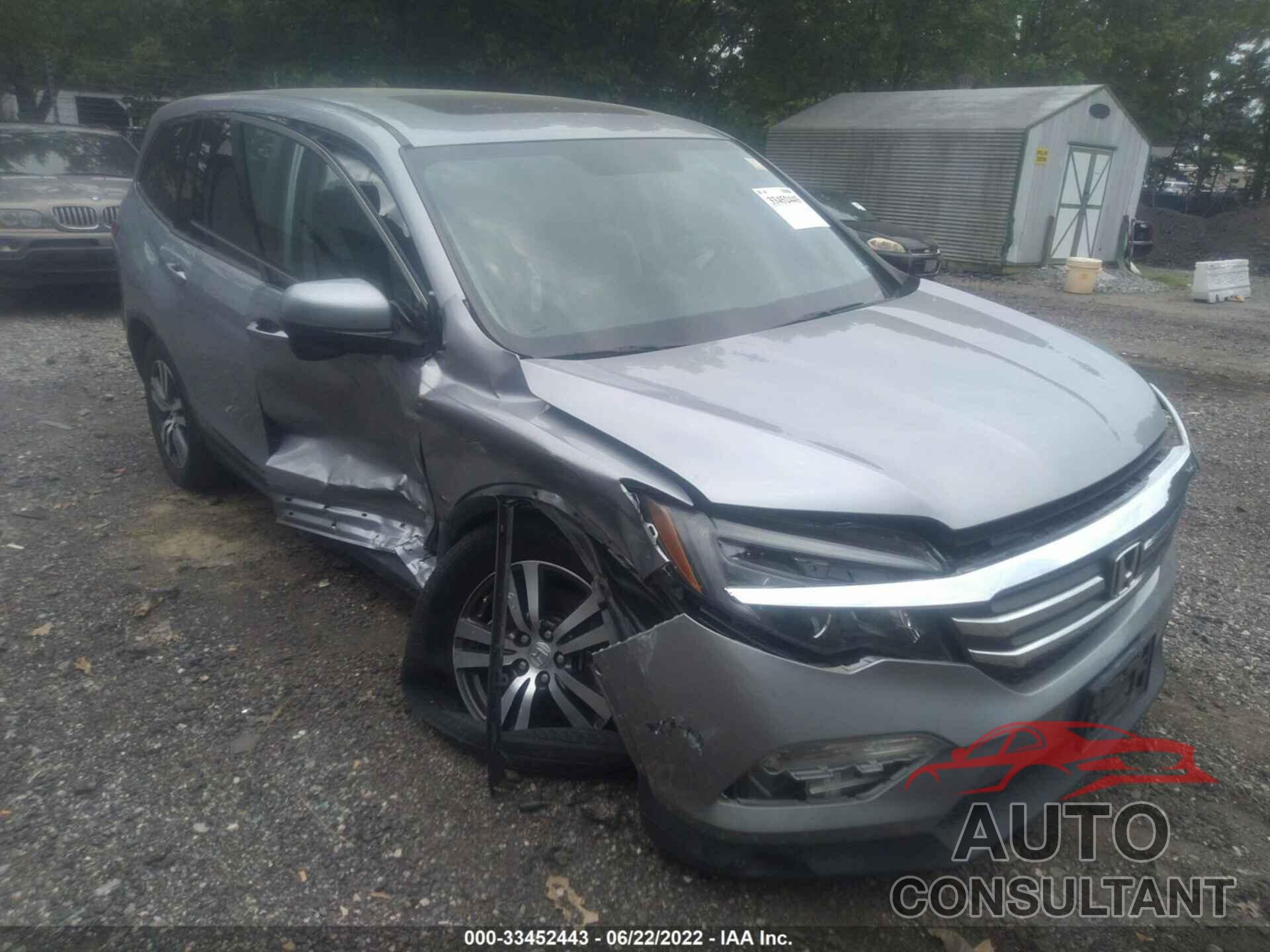 HONDA PILOT 2018 - 5FNYF5H59JB003951
