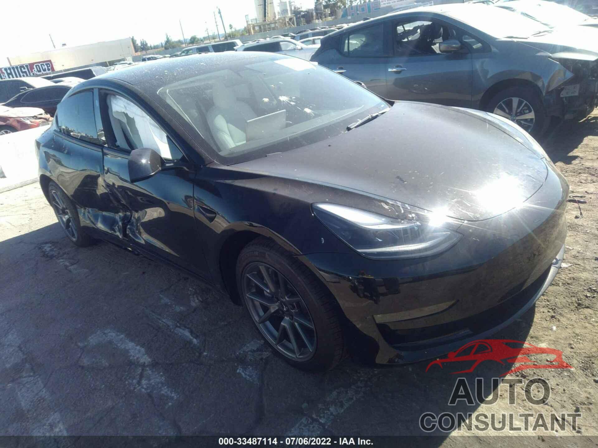 TESLA MODEL 3 2022 - 5YJ3E1EB2NF137643