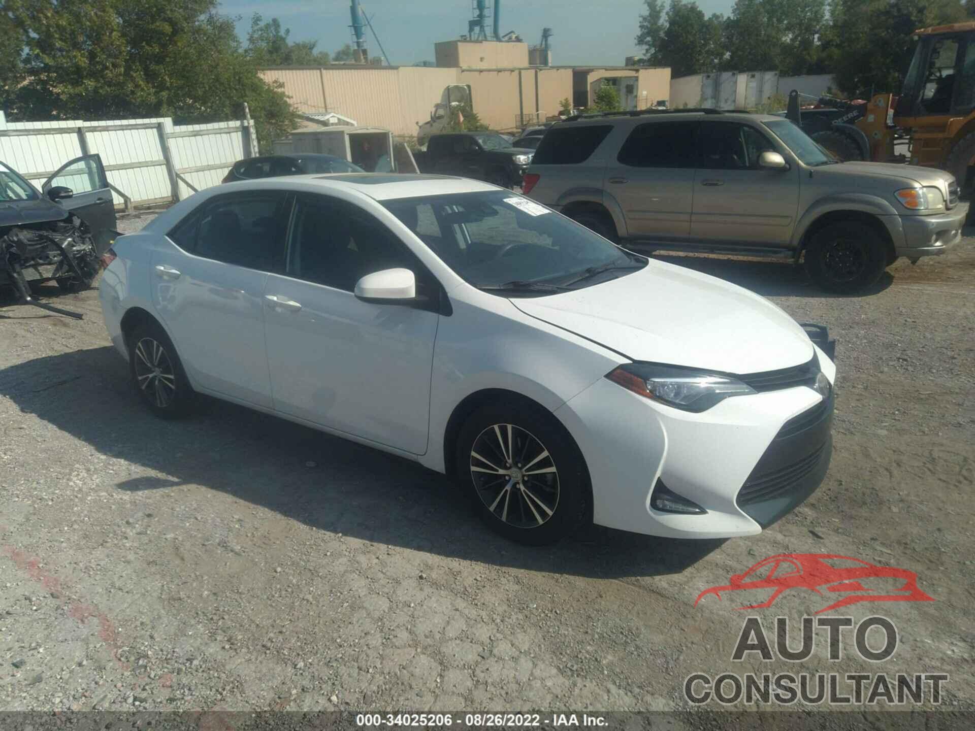 TOYOTA COROLLA 2017 - 2T1BURHE2HC826643