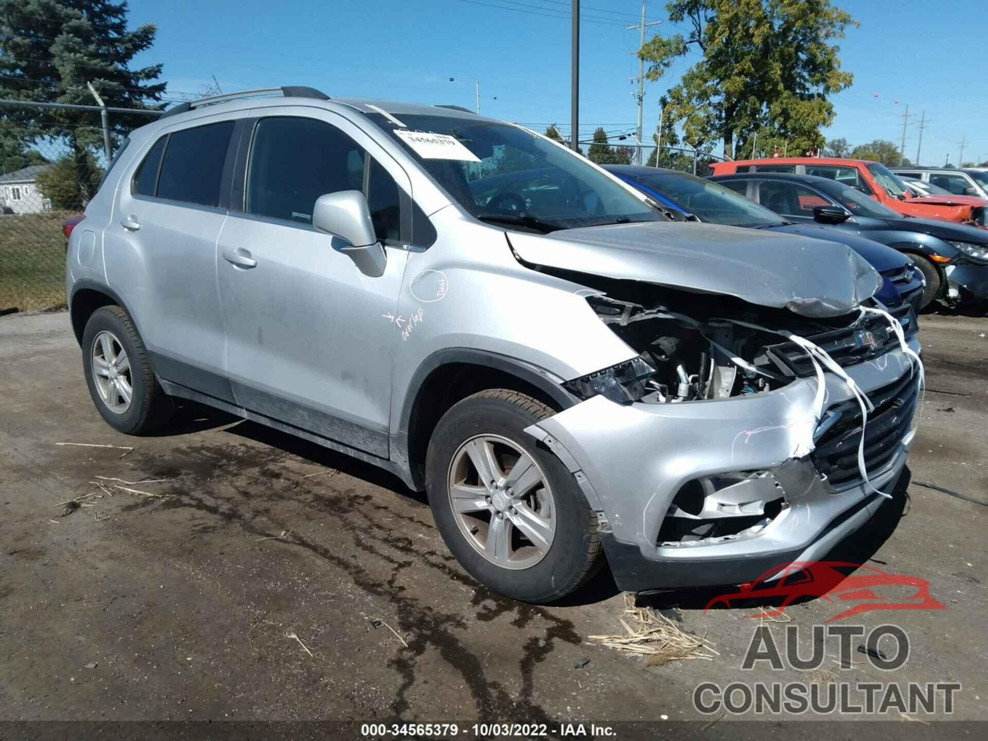 CHEVROLET TRAX 2018 - 3GNCJPSB5JL149484