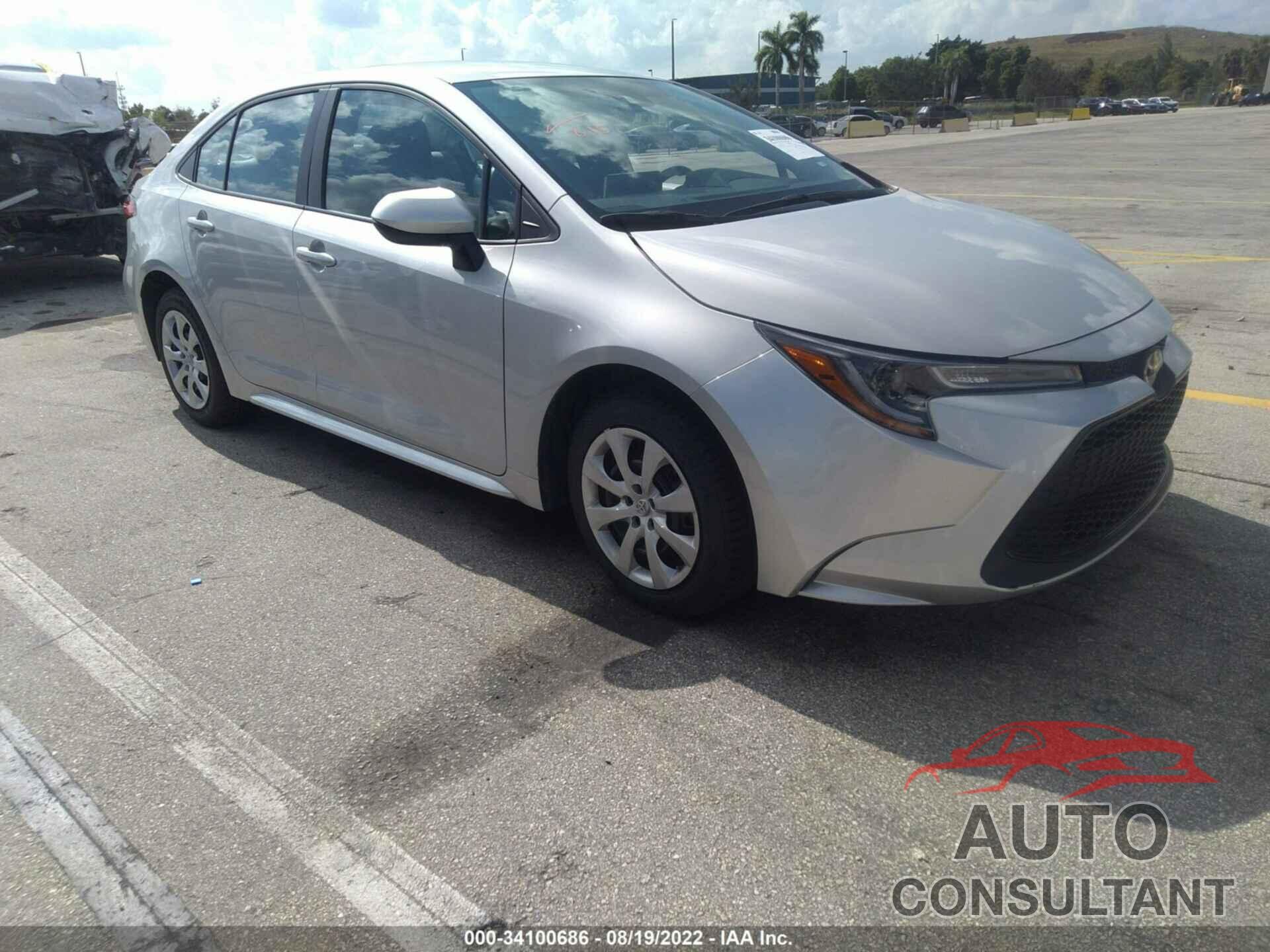 TOYOTA COROLLA 2021 - 5YFEPMAE4MP210129