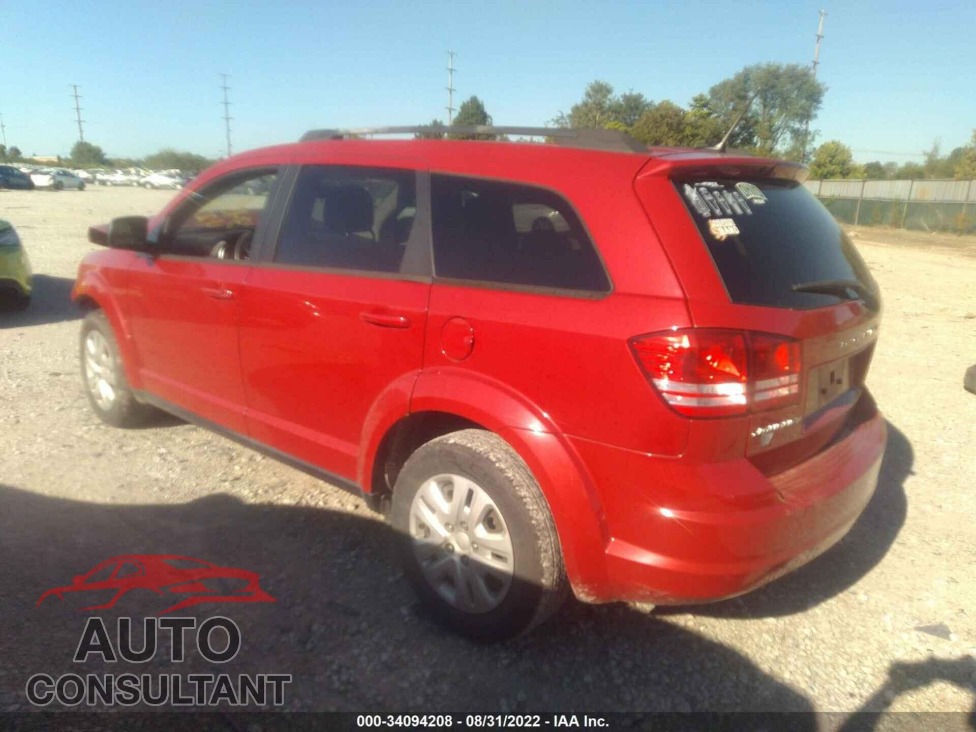 DODGE JOURNEY 2017 - 3C4PDCAB5HT603352