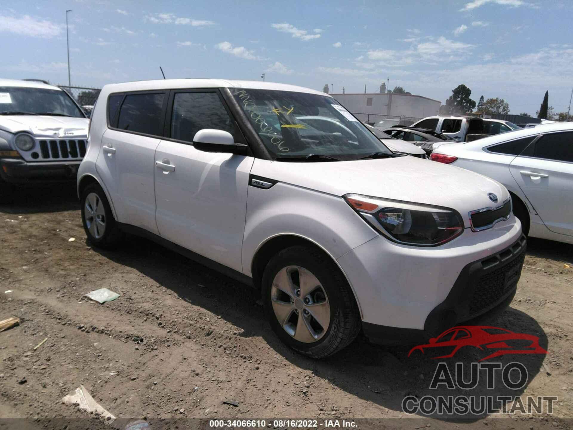 KIA SOUL 2016 - KNDJN2A20G7245867