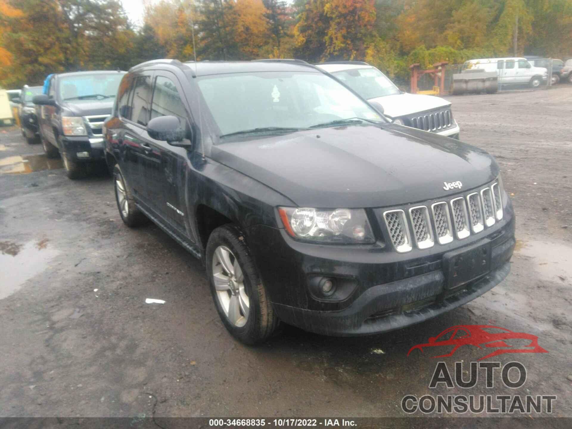 JEEP COMPASS 2017 - 1C4NJDEB4HD168555