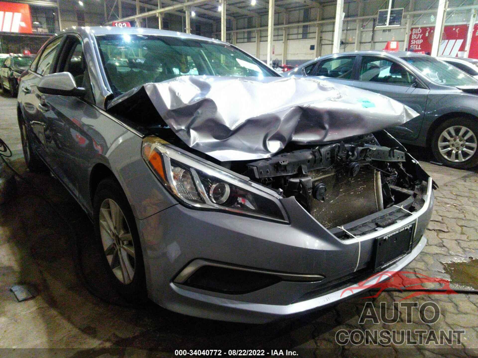 HYUNDAI SONATA 2017 - 00PE24AF8HH518608