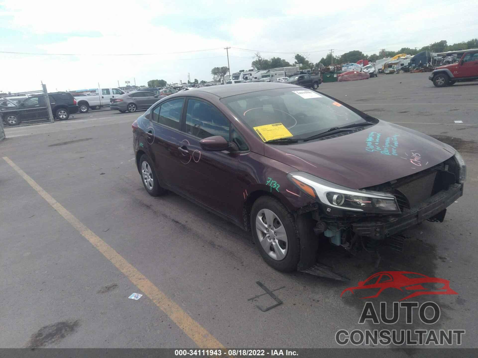 KIA FORTE 2017 - 3KPFK4A7XHE135920