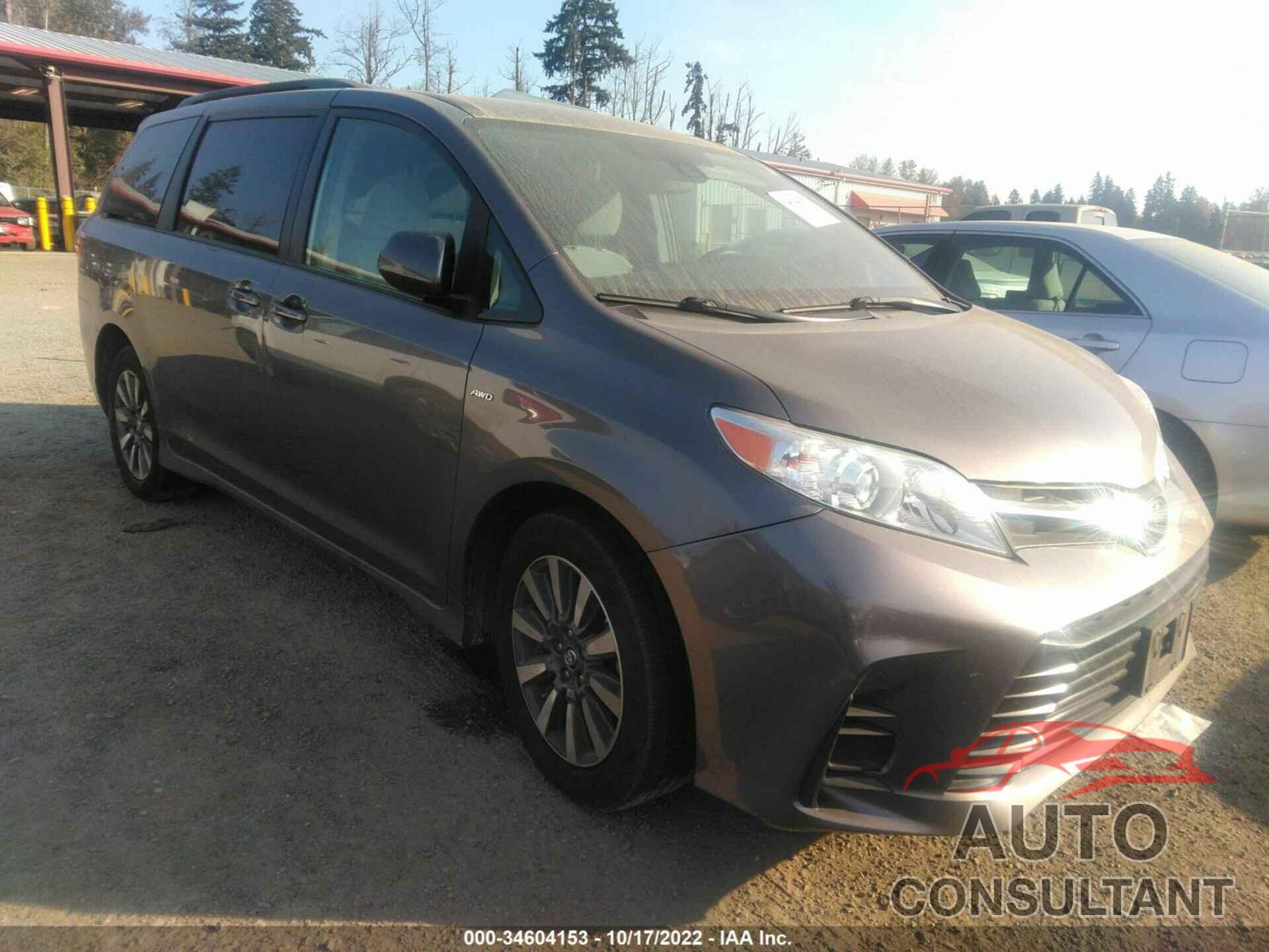 TOYOTA SIENNA 2019 - 5TDJZ3DC5KS225546