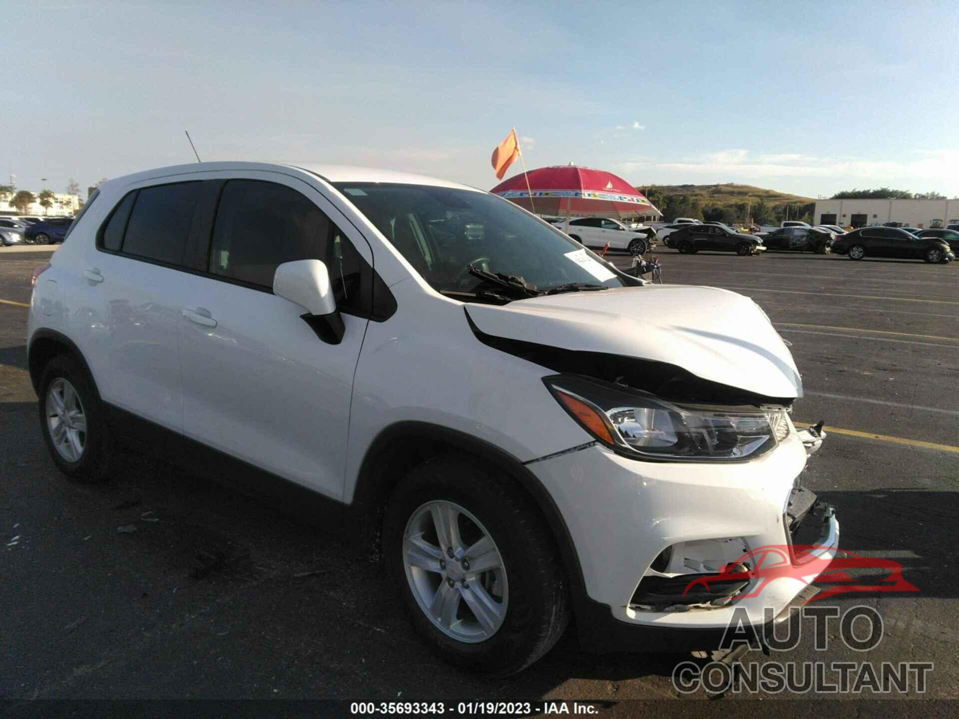 CHEVROLET TRAX 2020 - KL7CJKSB3LB087967