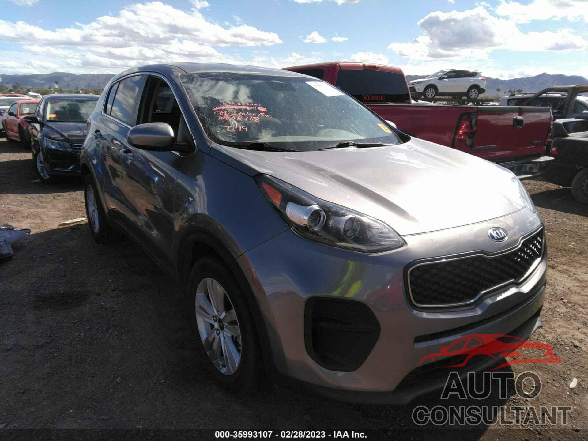 KIA SPORTAGE 2019 - KNDPM3AC2K7527299