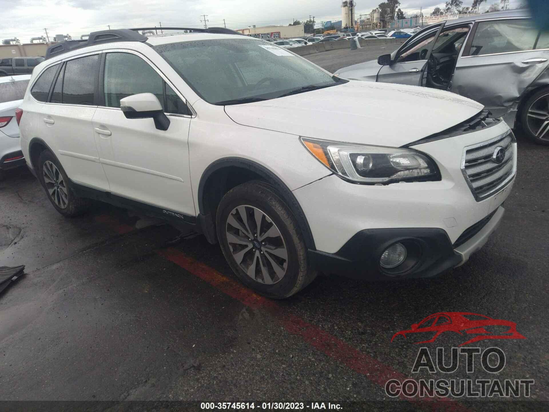 SUBARU OUTBACK 2017 - 4S4BSENCXH3243579