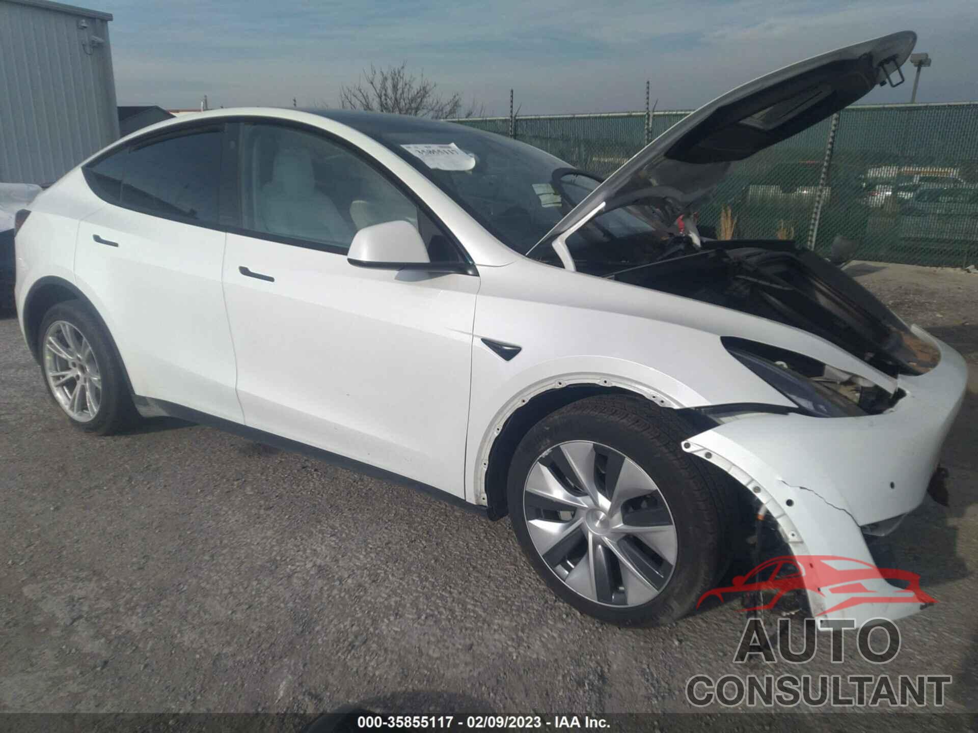 TESLA MODEL Y 2022 - 7SAYGDEE8NF391629