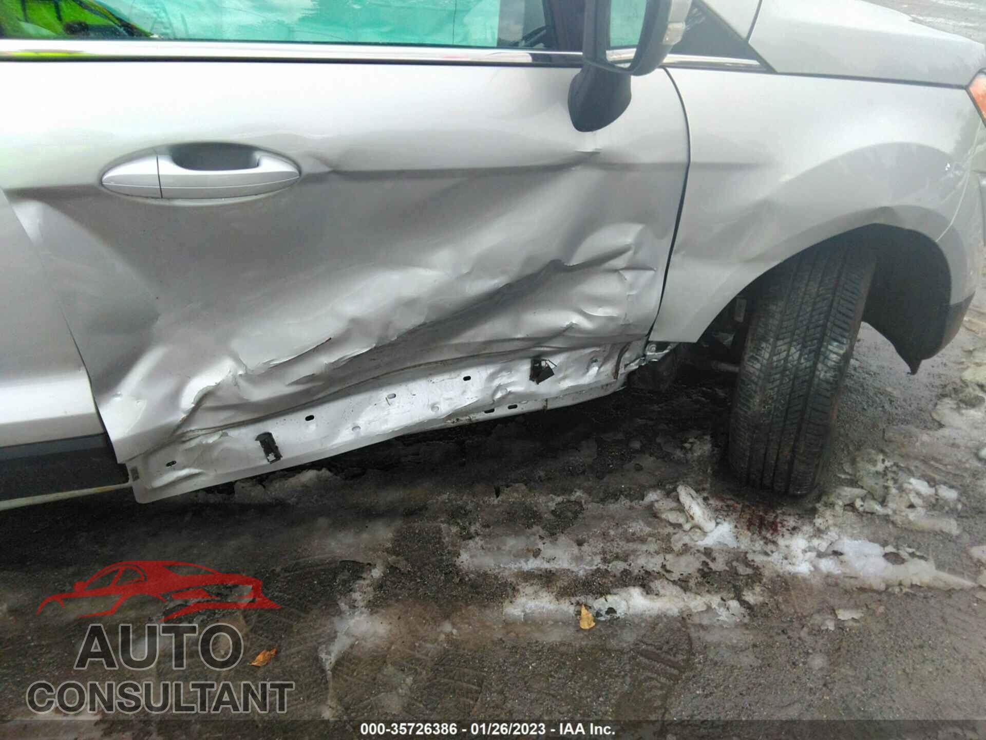 FORD ECOSPORT 2019 - MAJ6S3KL6KC255630