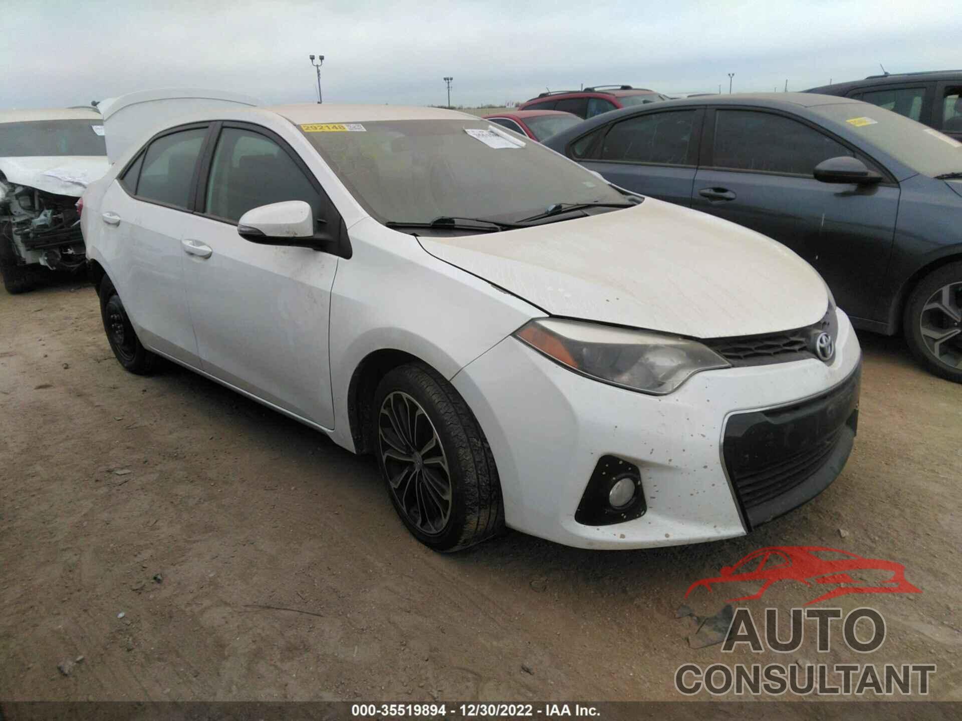 TOYOTA COROLLA 2016 - 5YFBURHEXGP552378