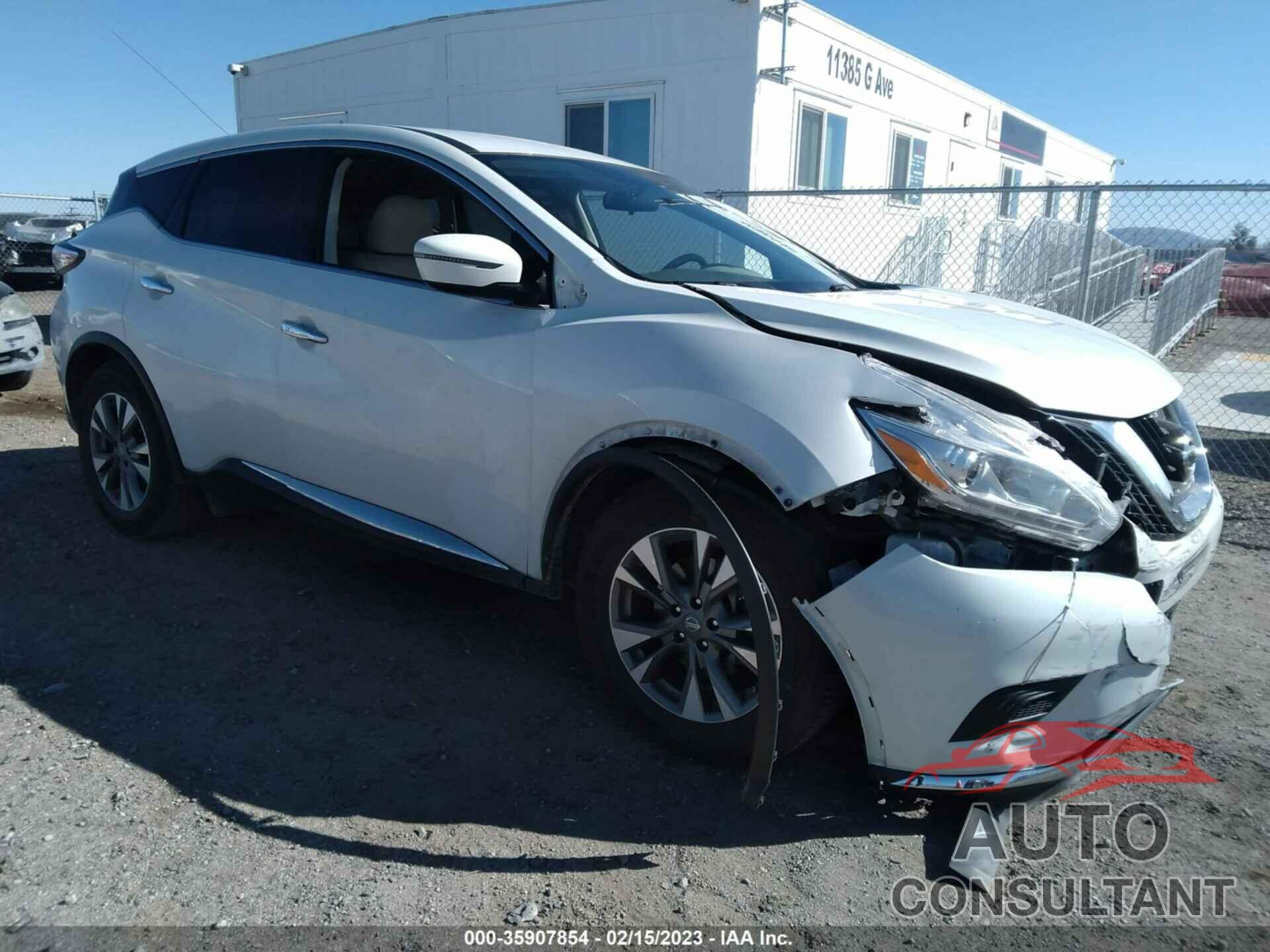 NISSAN MURANO 2017 - 5N1AZ2MG4HN130659