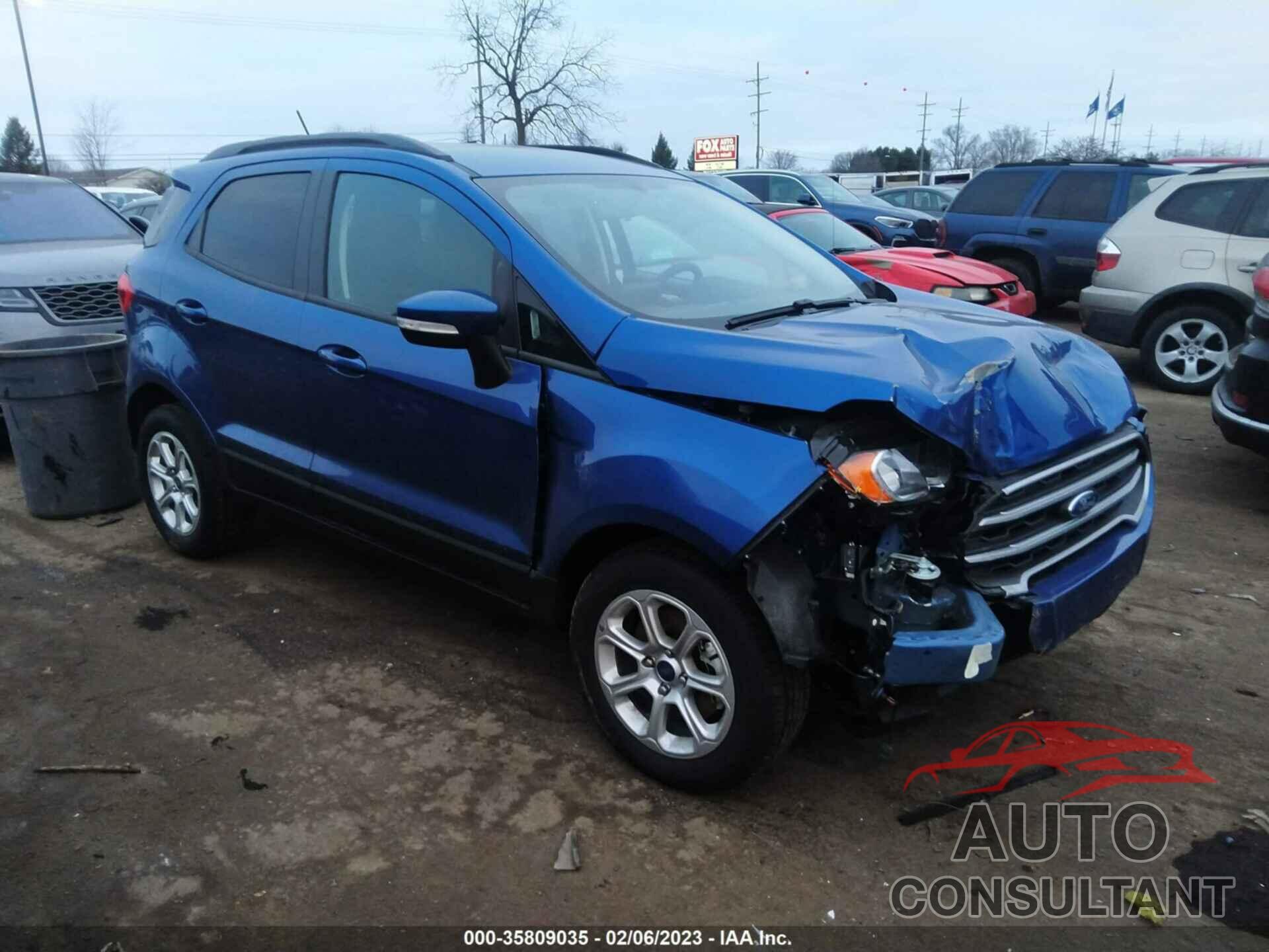 FORD ECOSPORT 2021 - MAJ3S2GE7MC446077