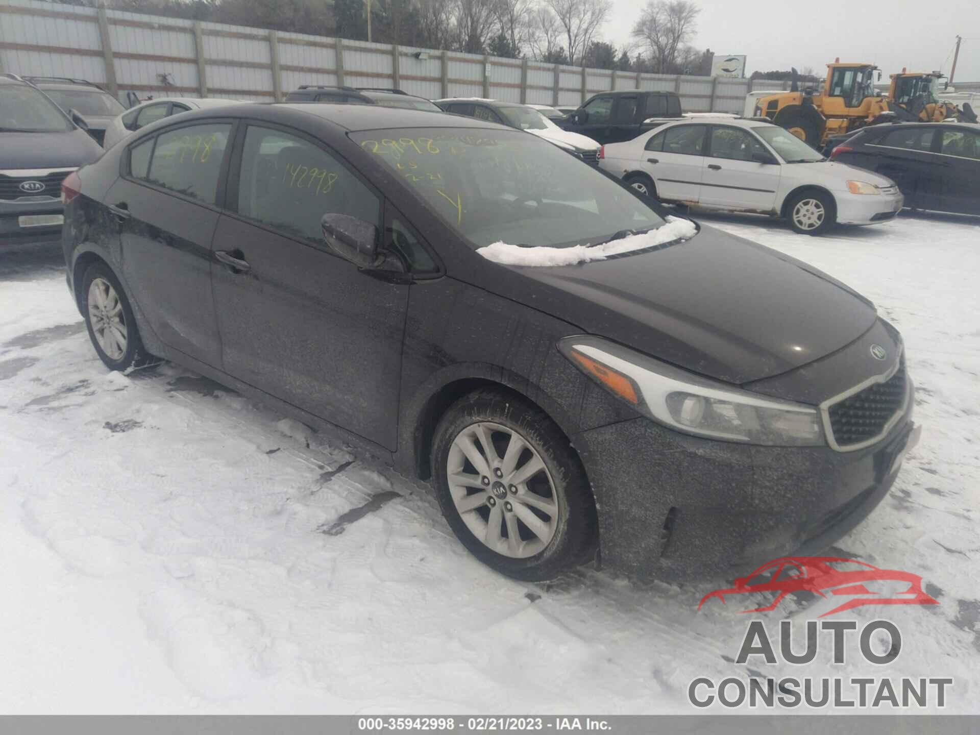 KIA FORTE 2017 - 3KPFL4A74HE009002