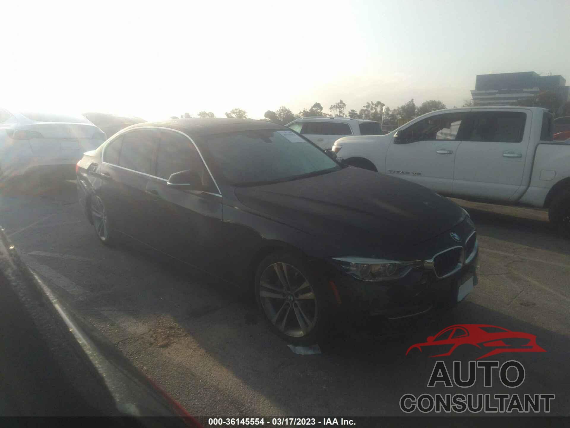 BMW 3 SERIES 2016 - WBA8B7G51GNT14905