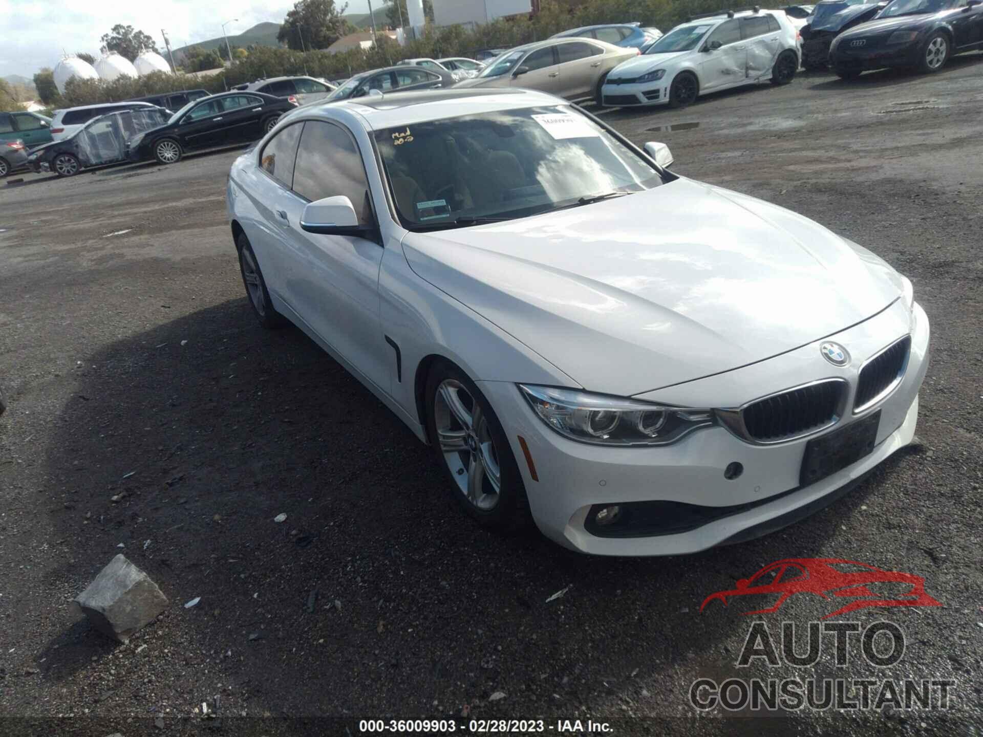 BMW 4 SERIES 2015 - WBA3N7C50FK225267