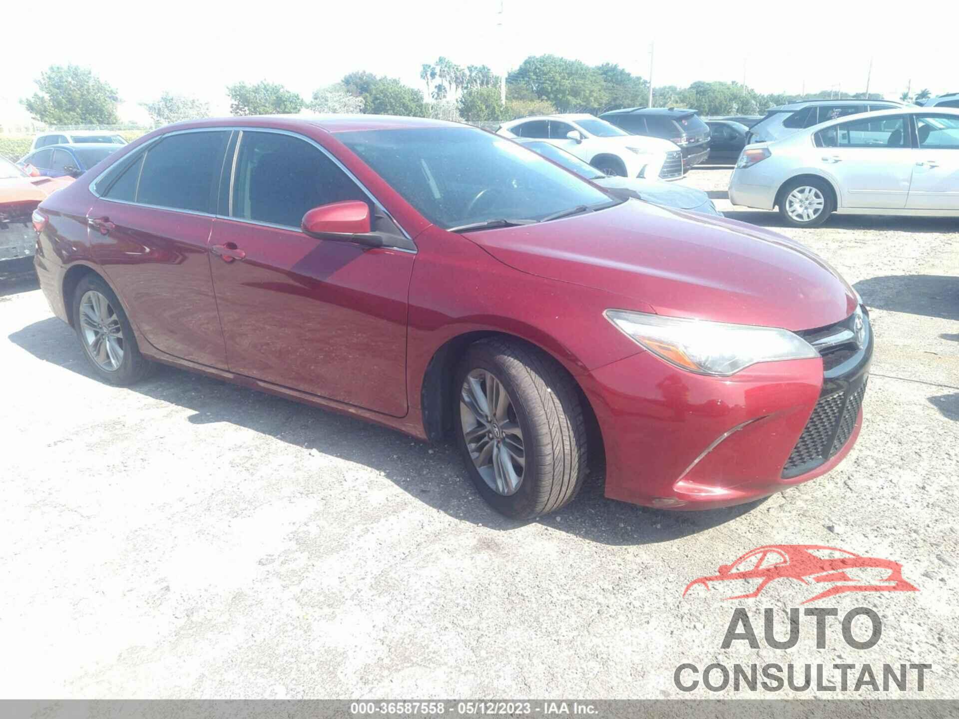 TOYOTA CAMRY 2016 - 4T1BF1FK9GU587531