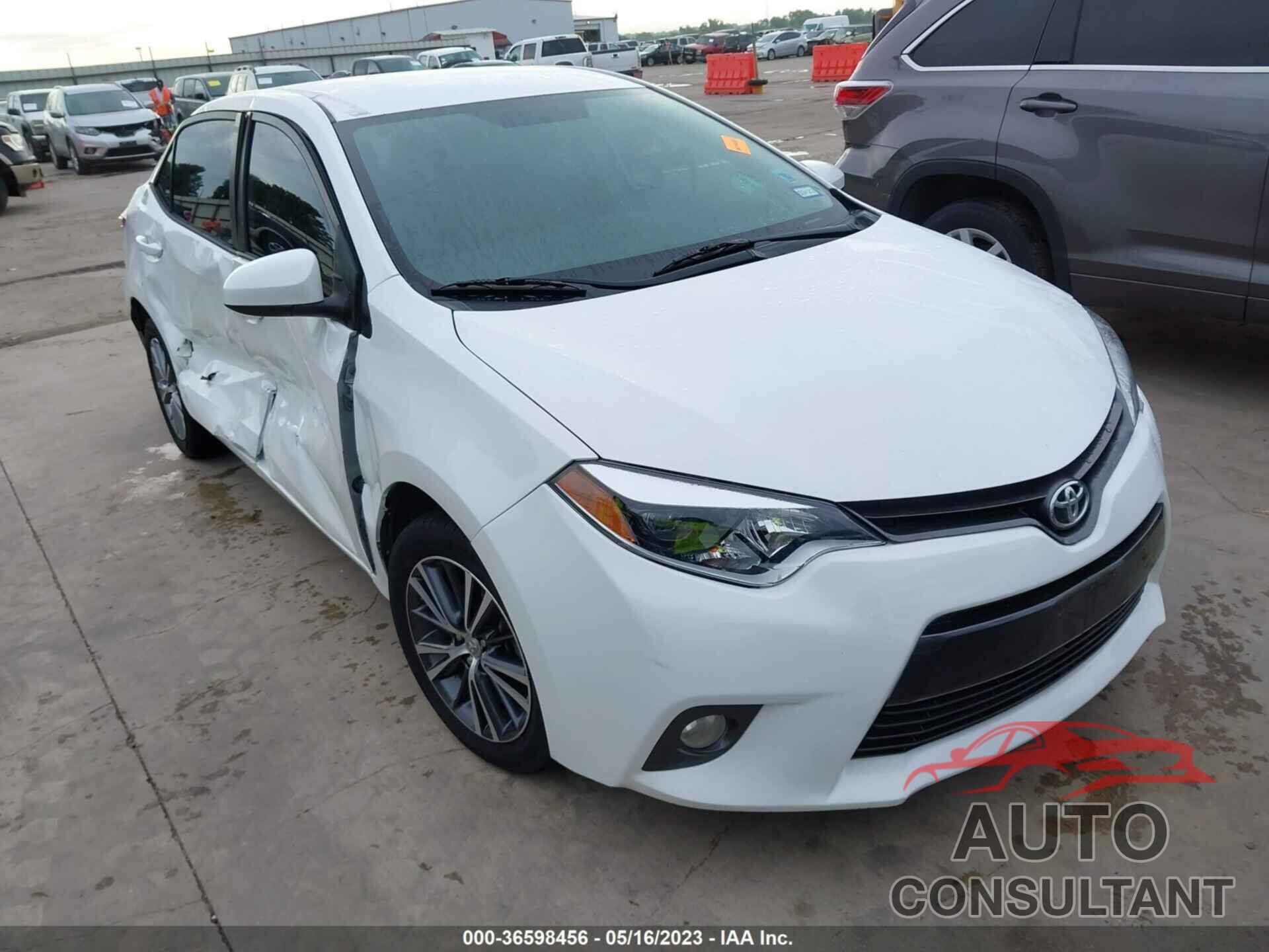 TOYOTA COROLLA 2016 - 5YFBURHE1GP393962