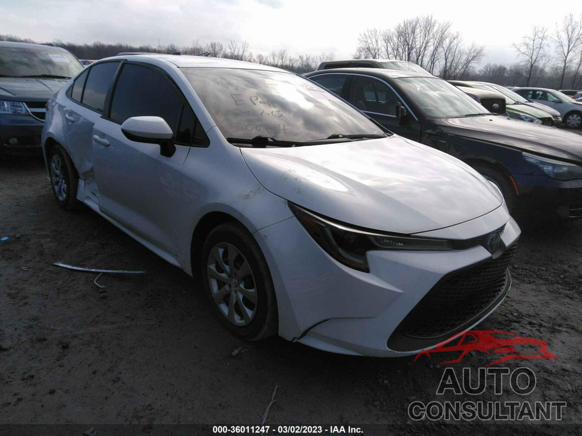 TOYOTA COROLLA 2020 - 5YFEPRAE5LP037393